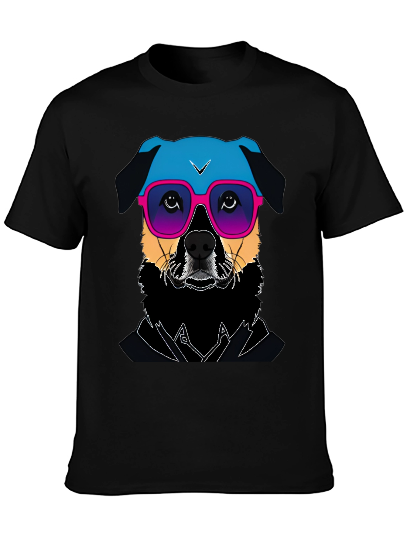 Cool Dog T-Shirt - Retro Style