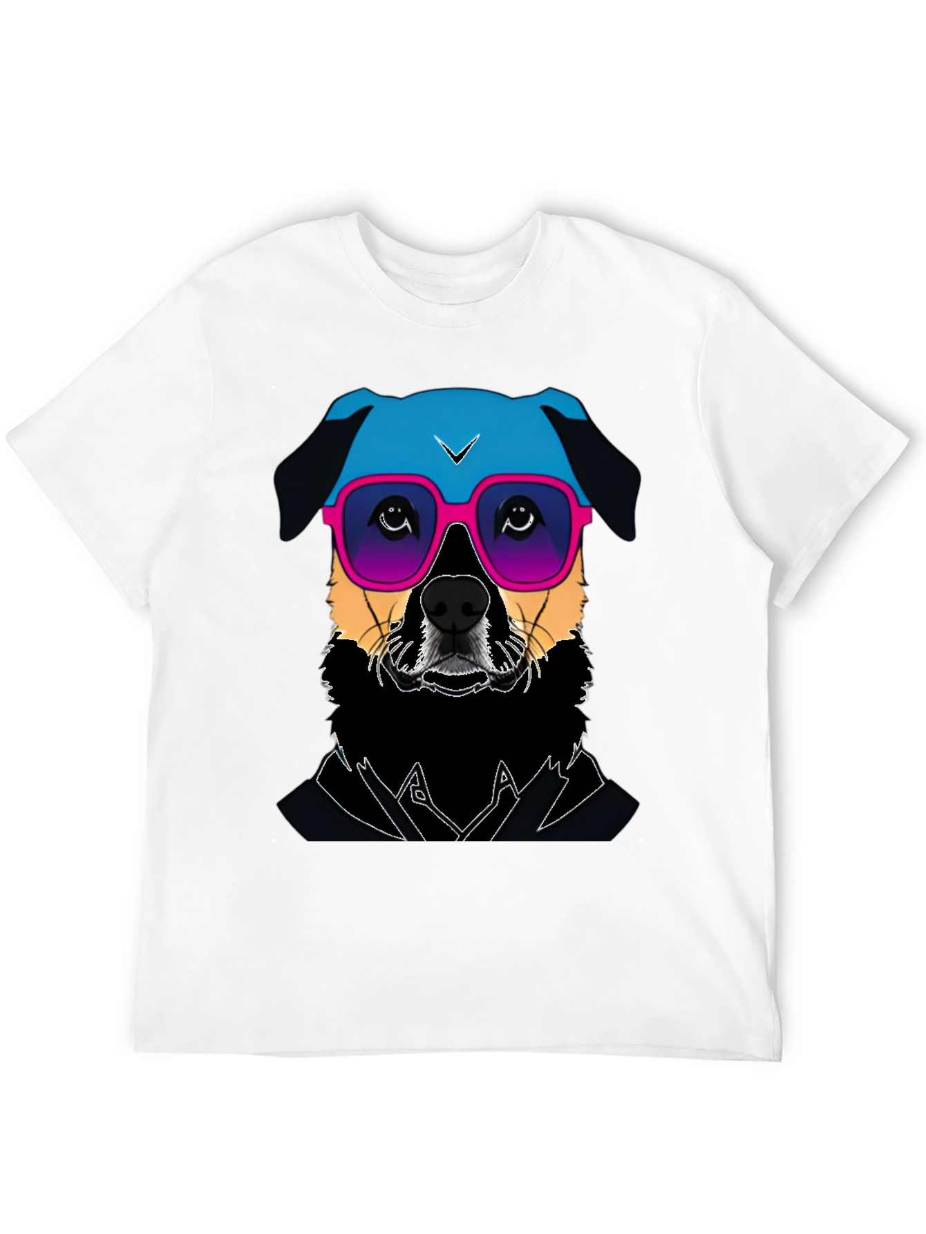Cool Dog T-Shirt - Retro Style
