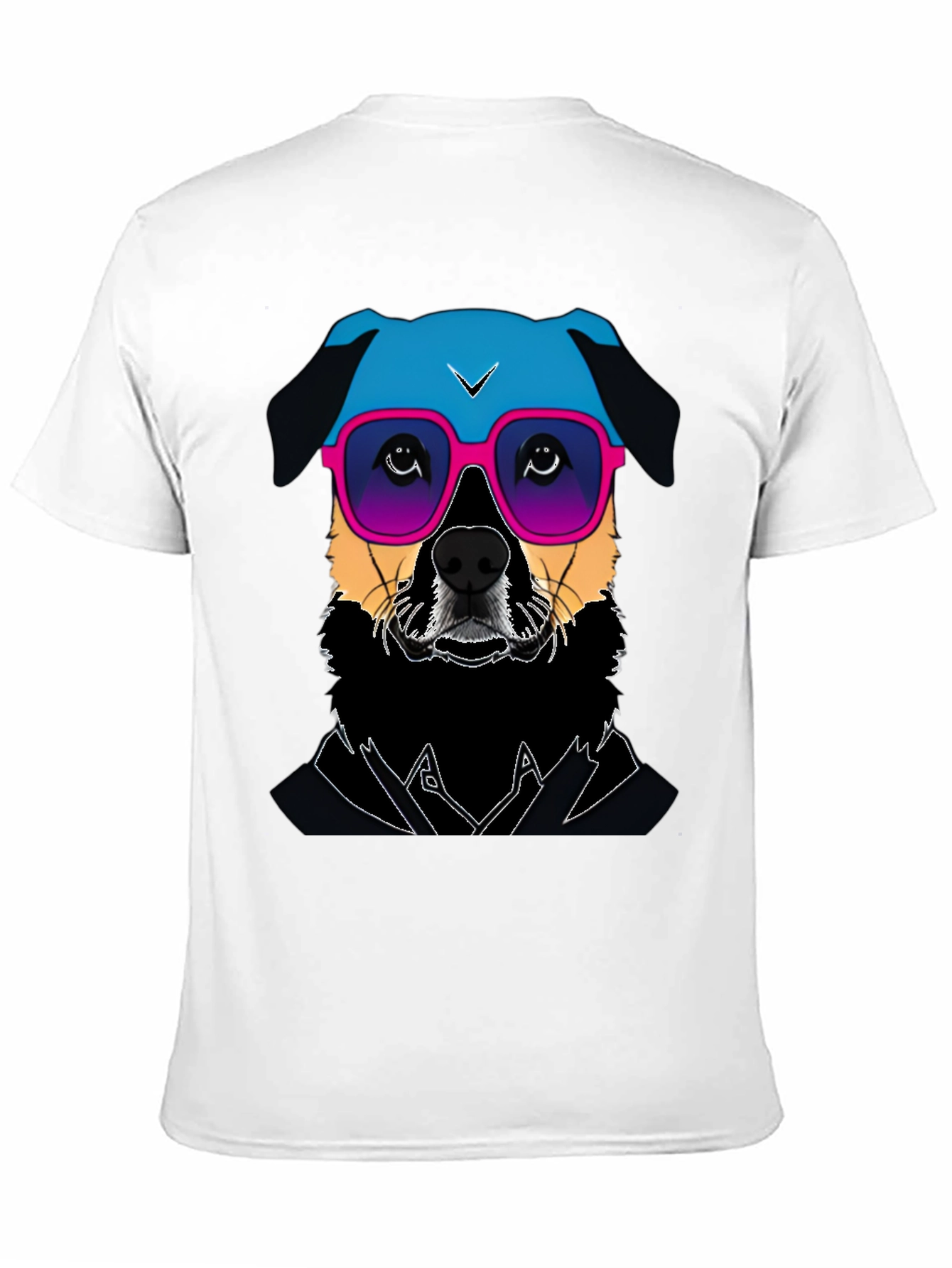 Cool Dog T-Shirt - Retro Style