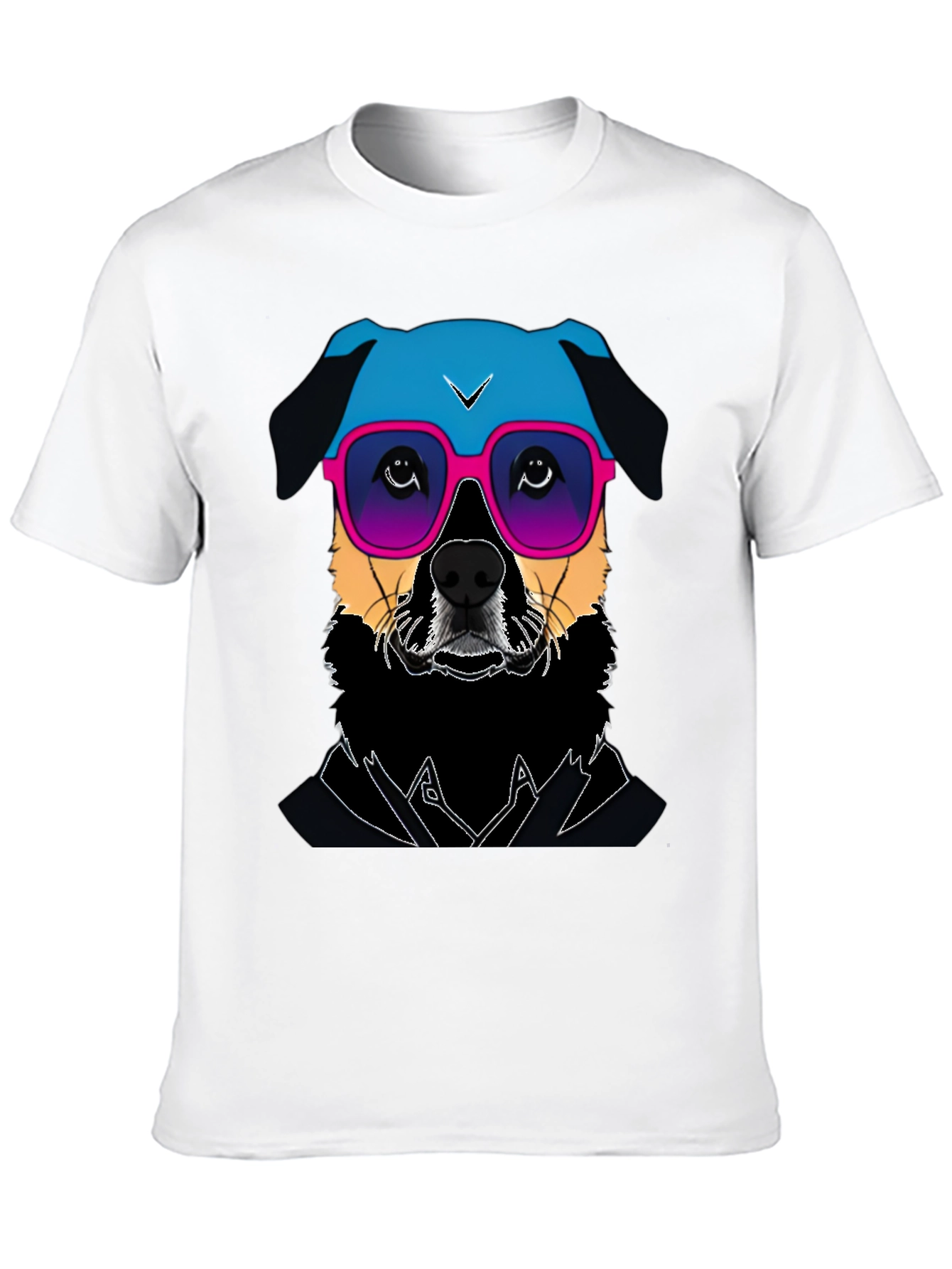 Cool Dog T-Shirt - Retro Style
