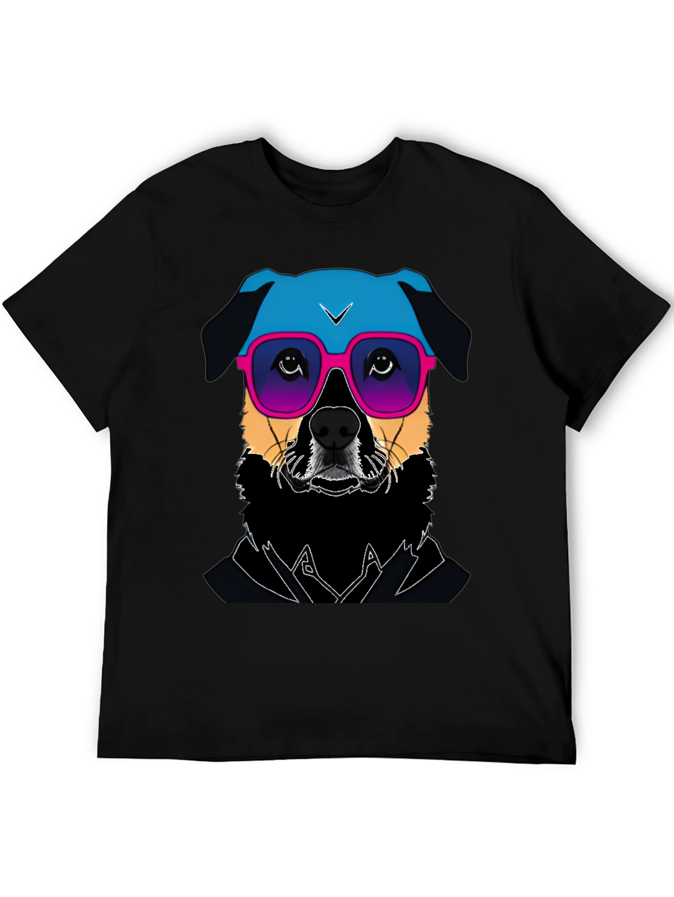 Cool Dog T-Shirt - Retro Style