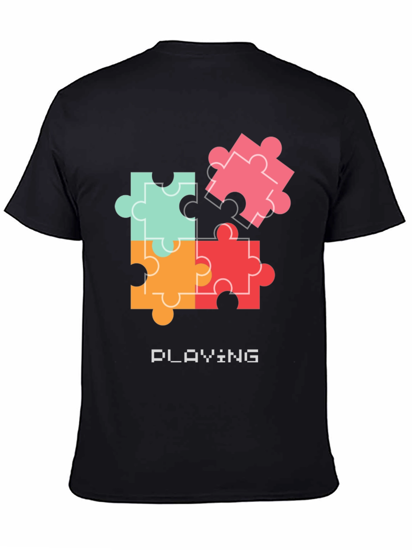 Puzzle Piece Playing T-Shirt