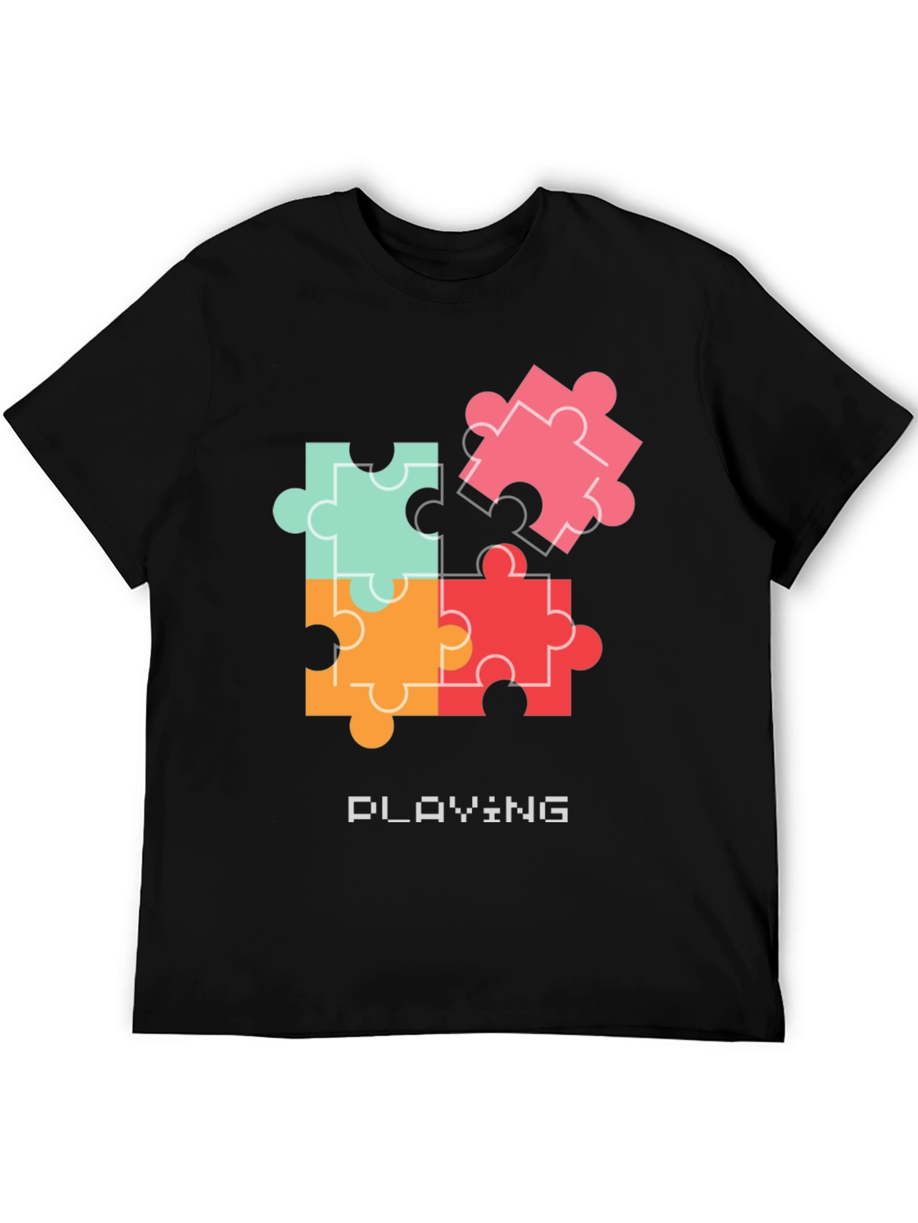 Puzzle Piece Playing T-Shirt