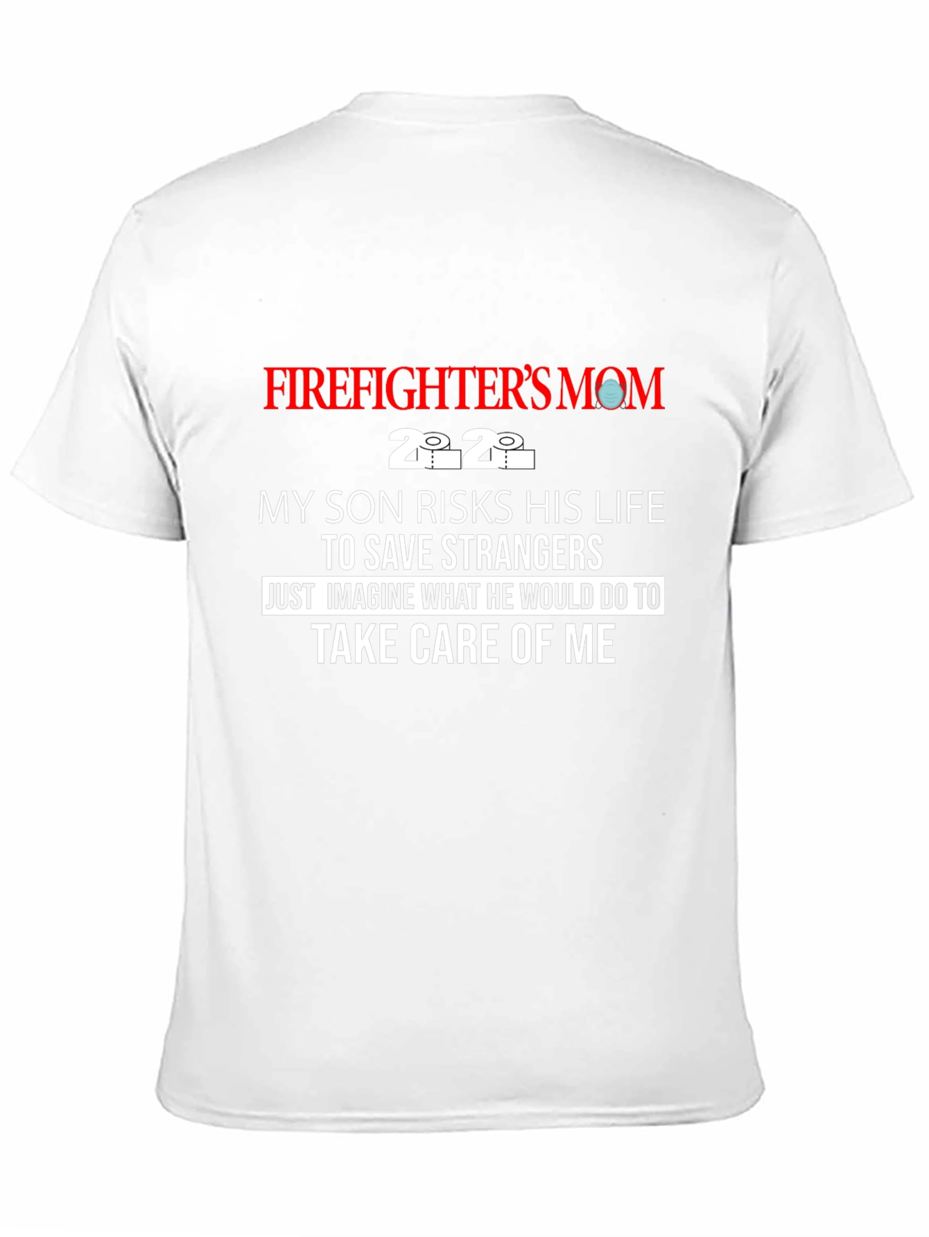 Firefighters Mom Graphic Tee
