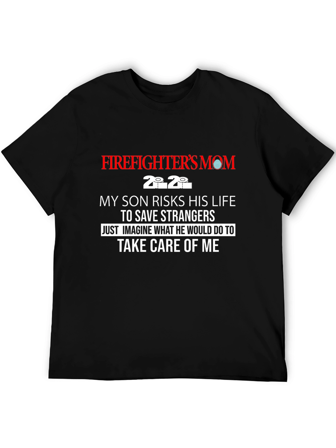 Firefighters Mom Graphic Tee