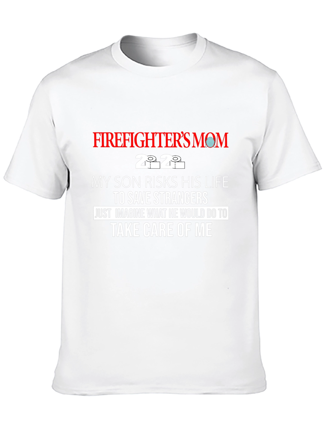 Firefighters Mom Graphic Tee