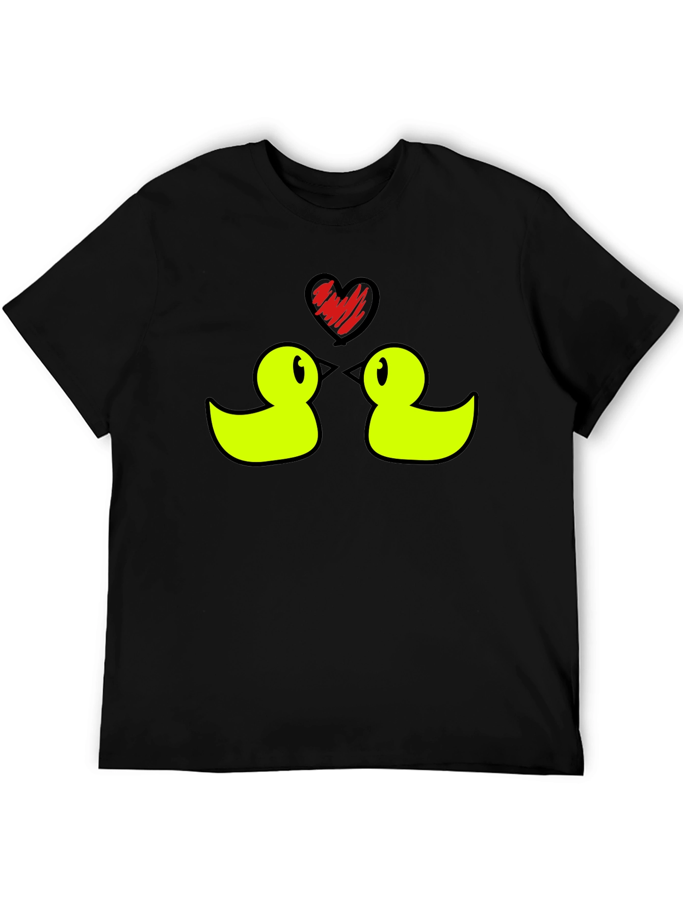 Cute Duck Love Graphic Tee