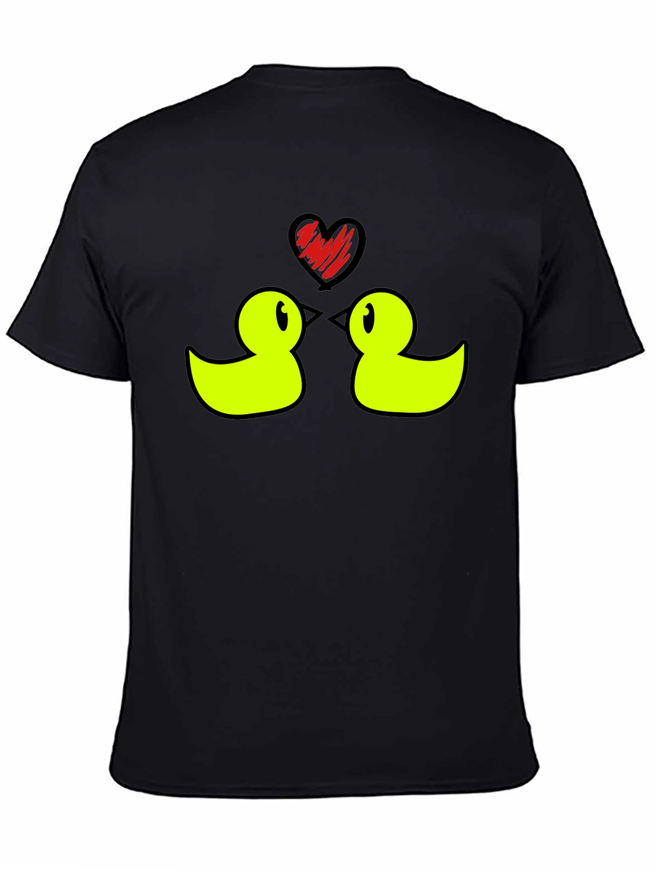 Cute Duck Love Graphic Tee