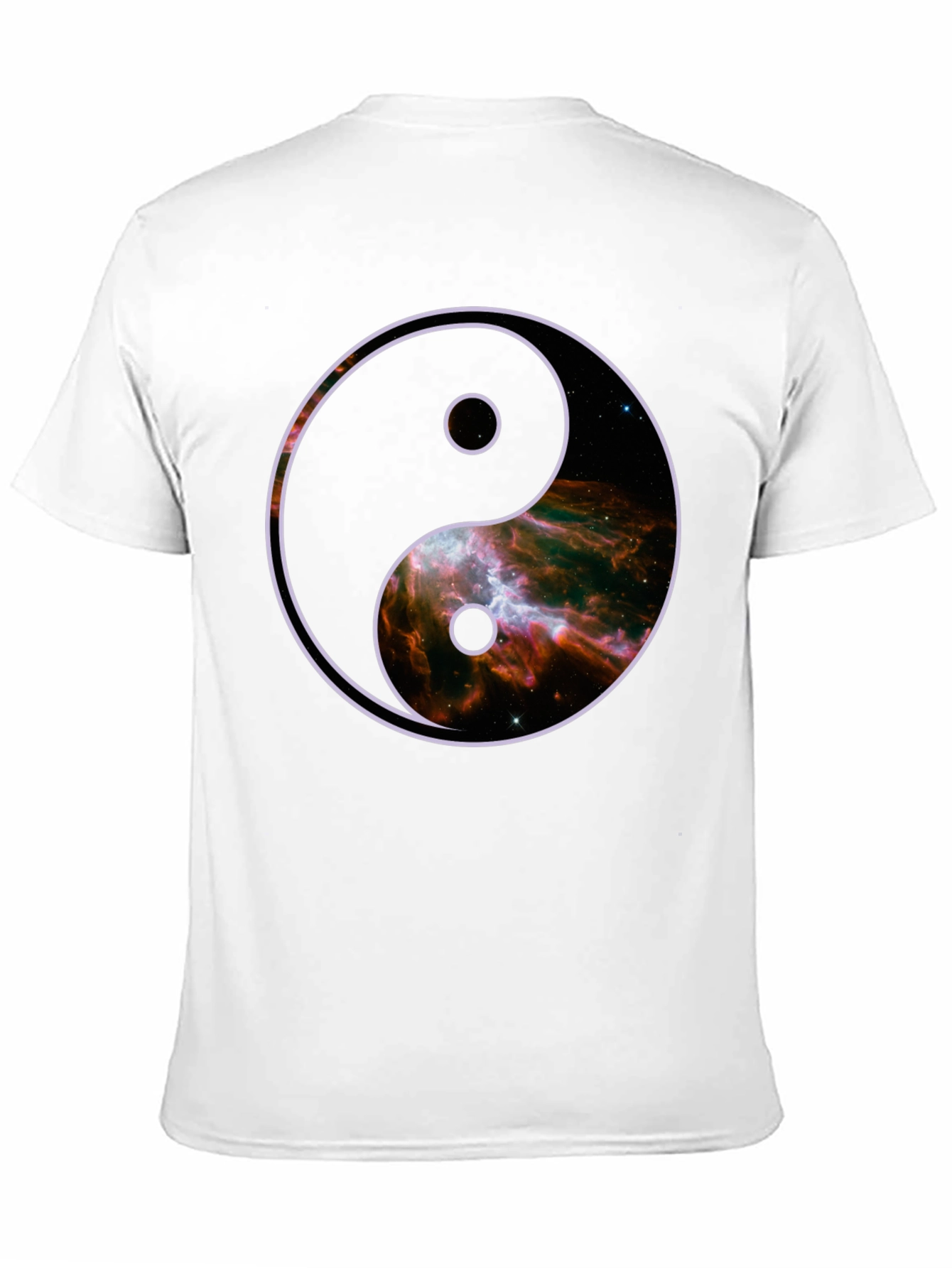 Yin Yang Galaxy Graphic Tee