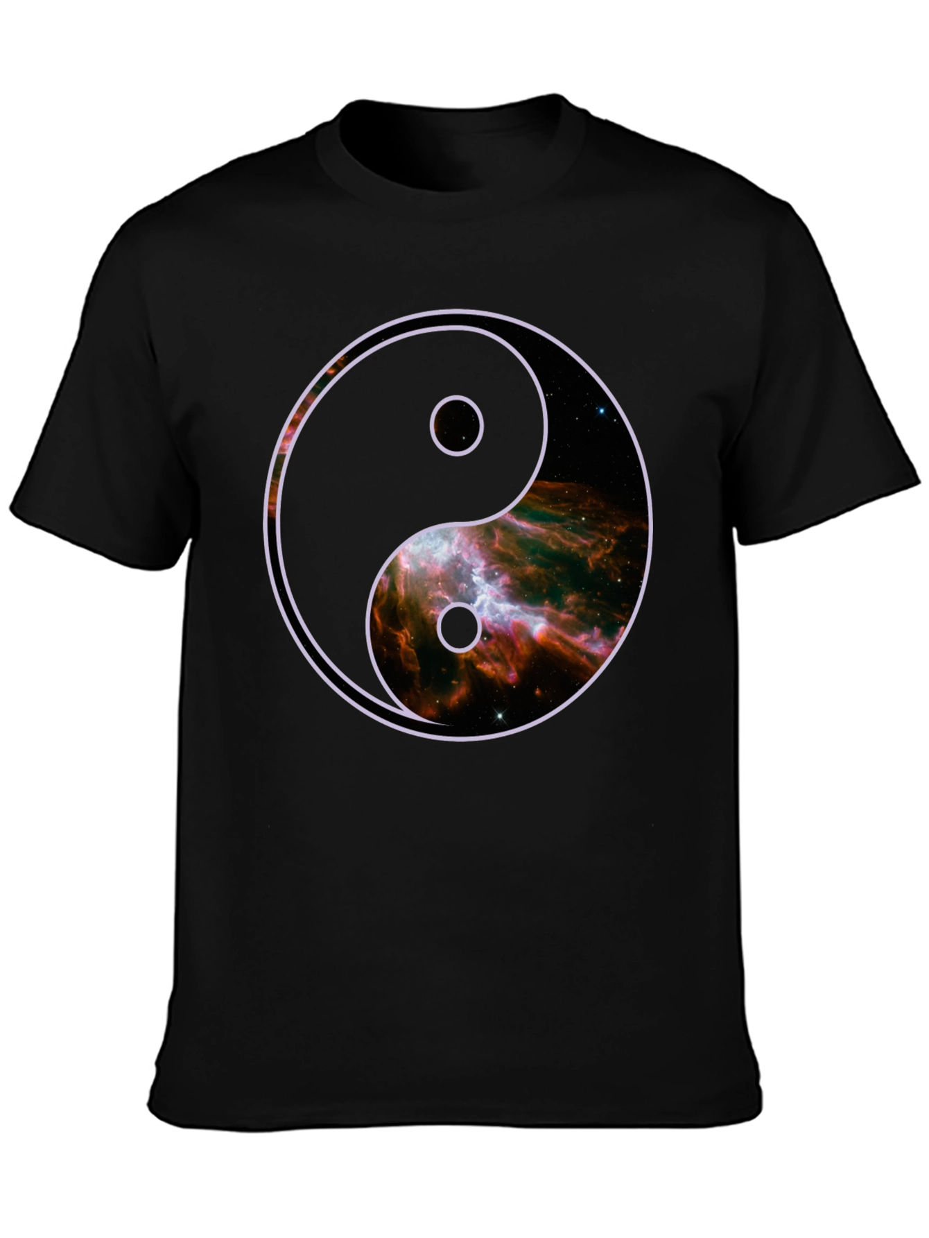 Yin Yang Galaxy Graphic Tee