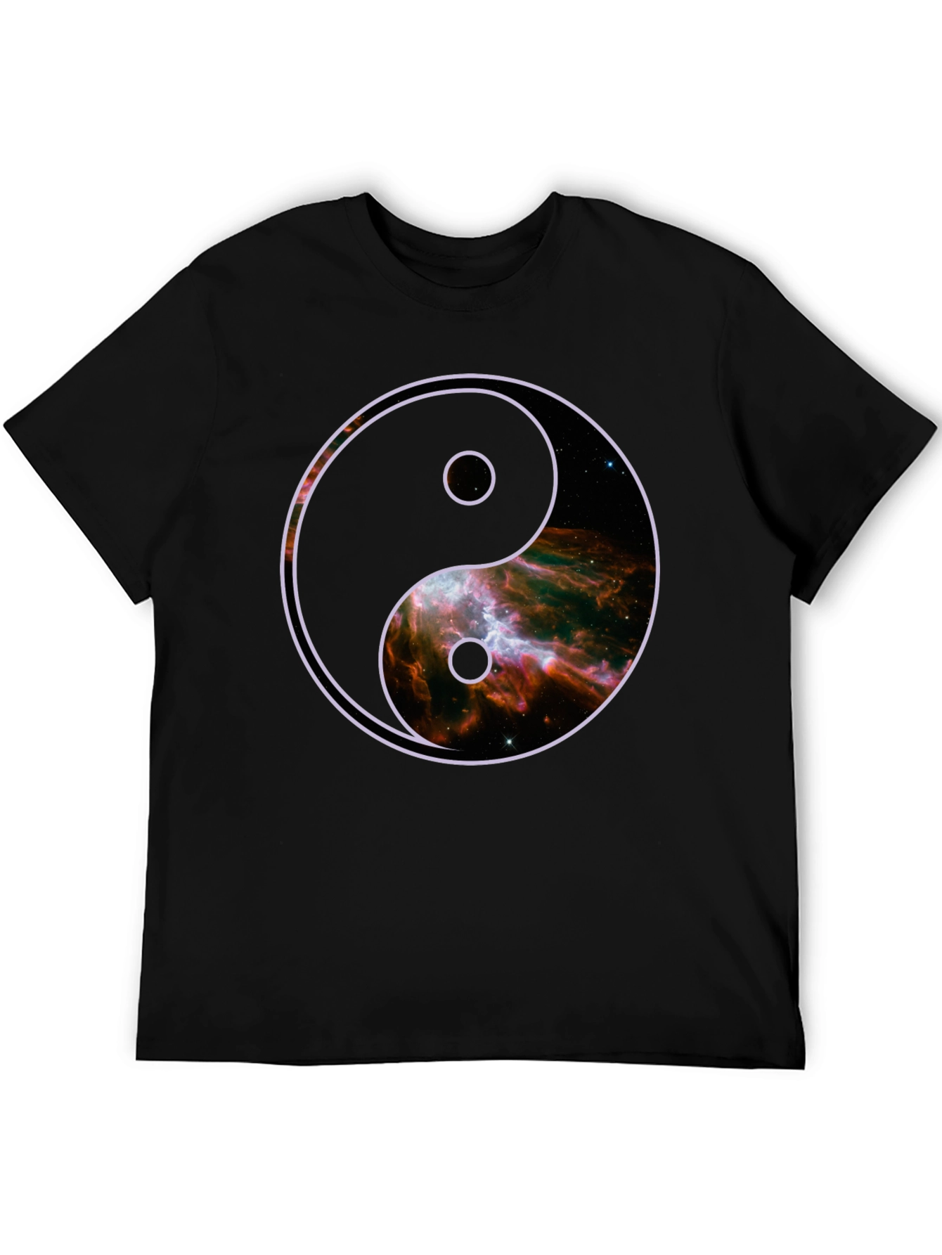 Yin Yang Galaxy Graphic Tee