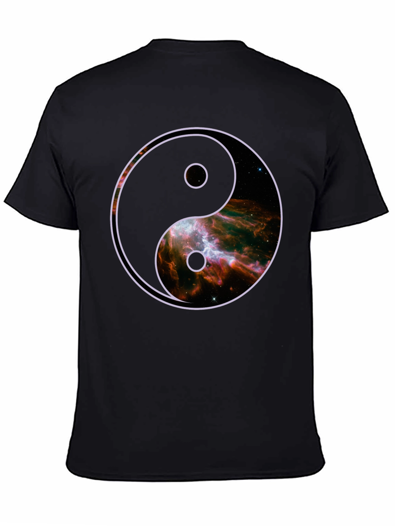 Yin Yang Galaxy Graphic Tee