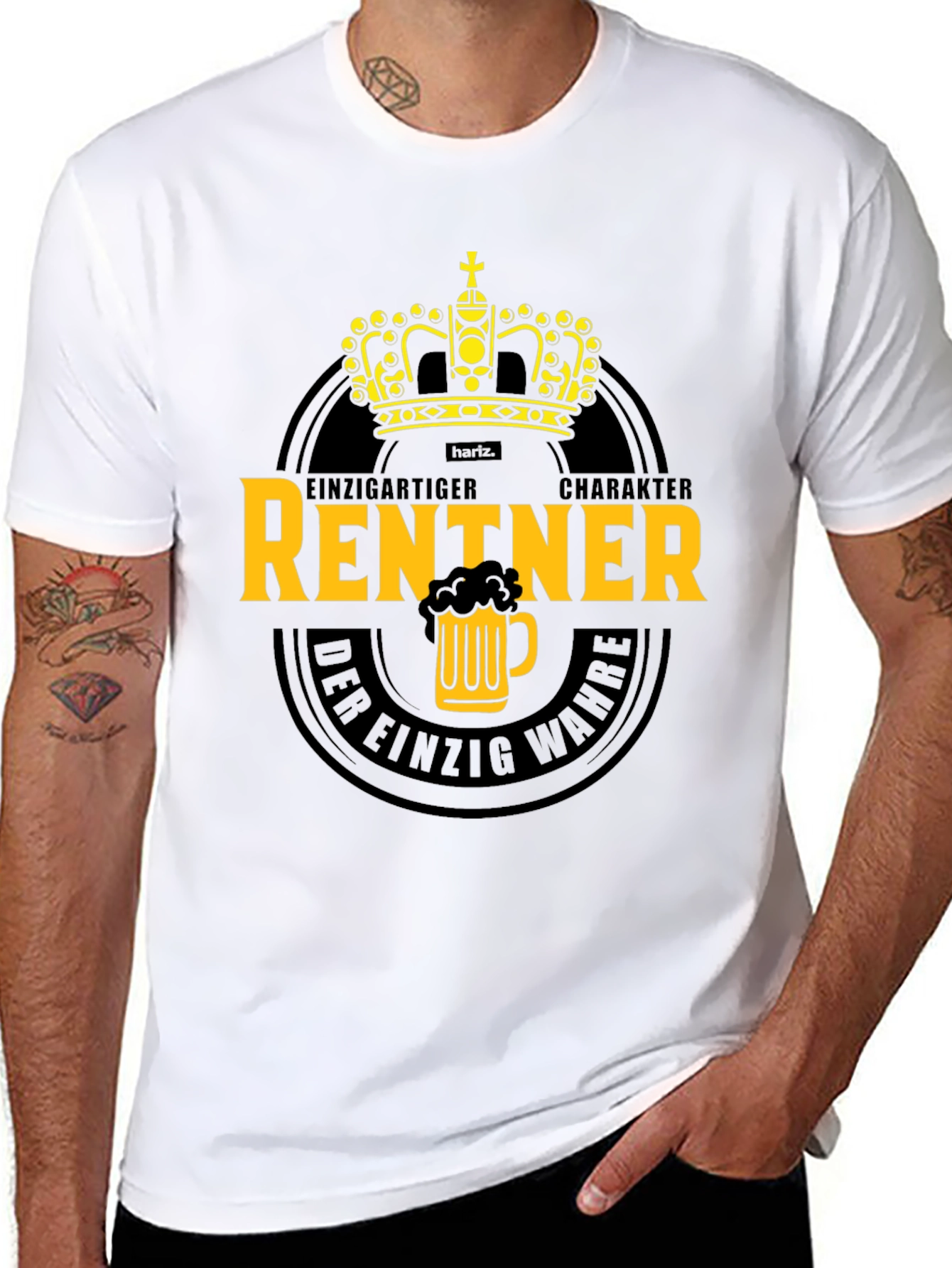 Renter Einzigartiger Charakter Graphic Tee