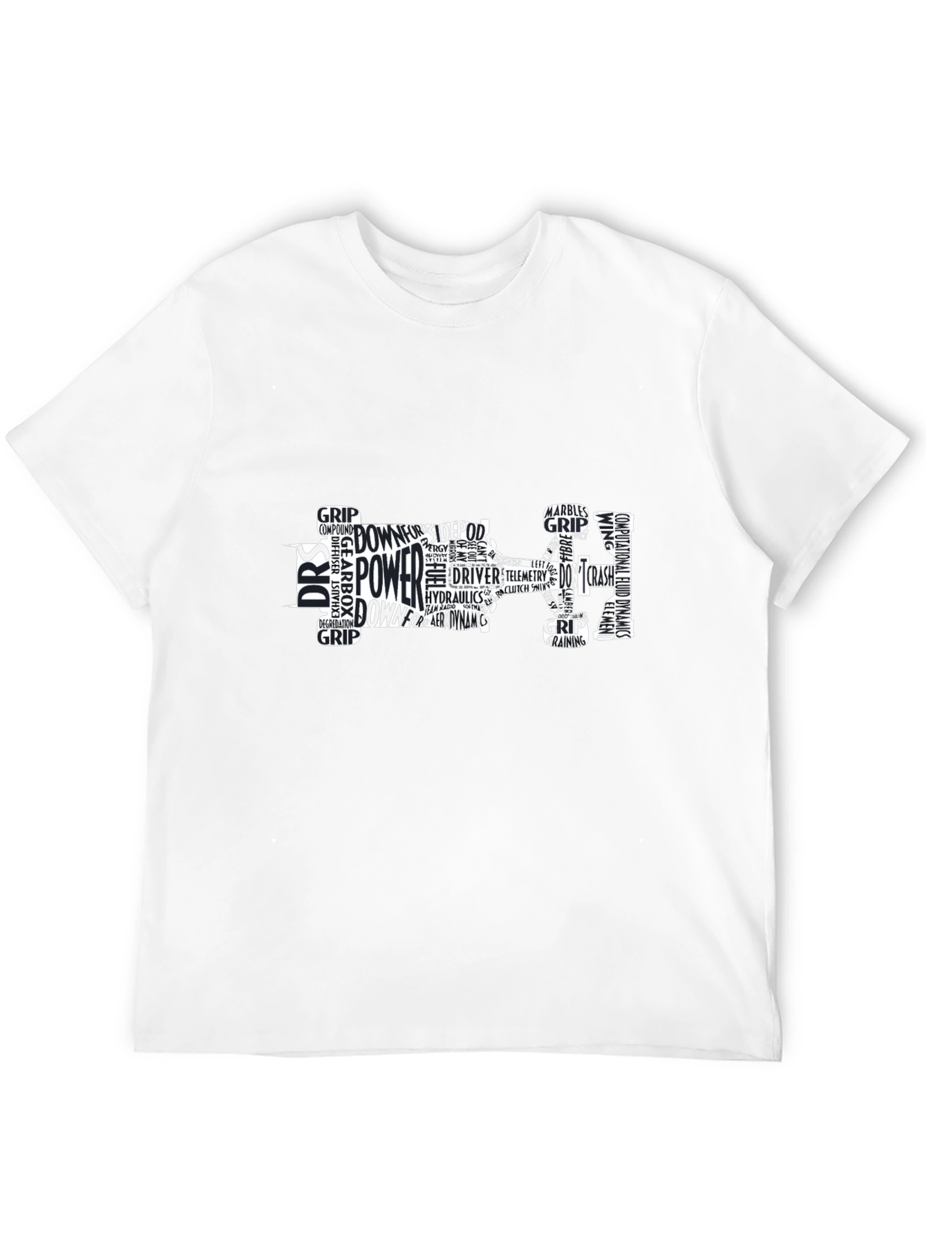 Formula 1 Word Art T-Shirt