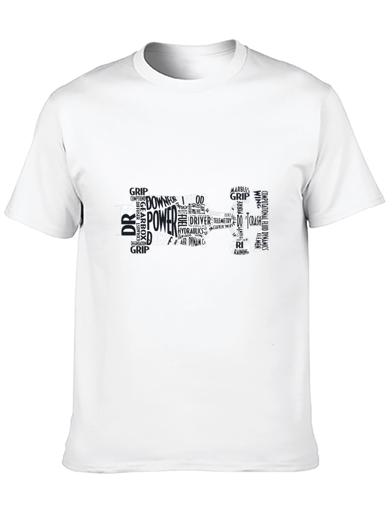 Formula 1 Word Art T-Shirt