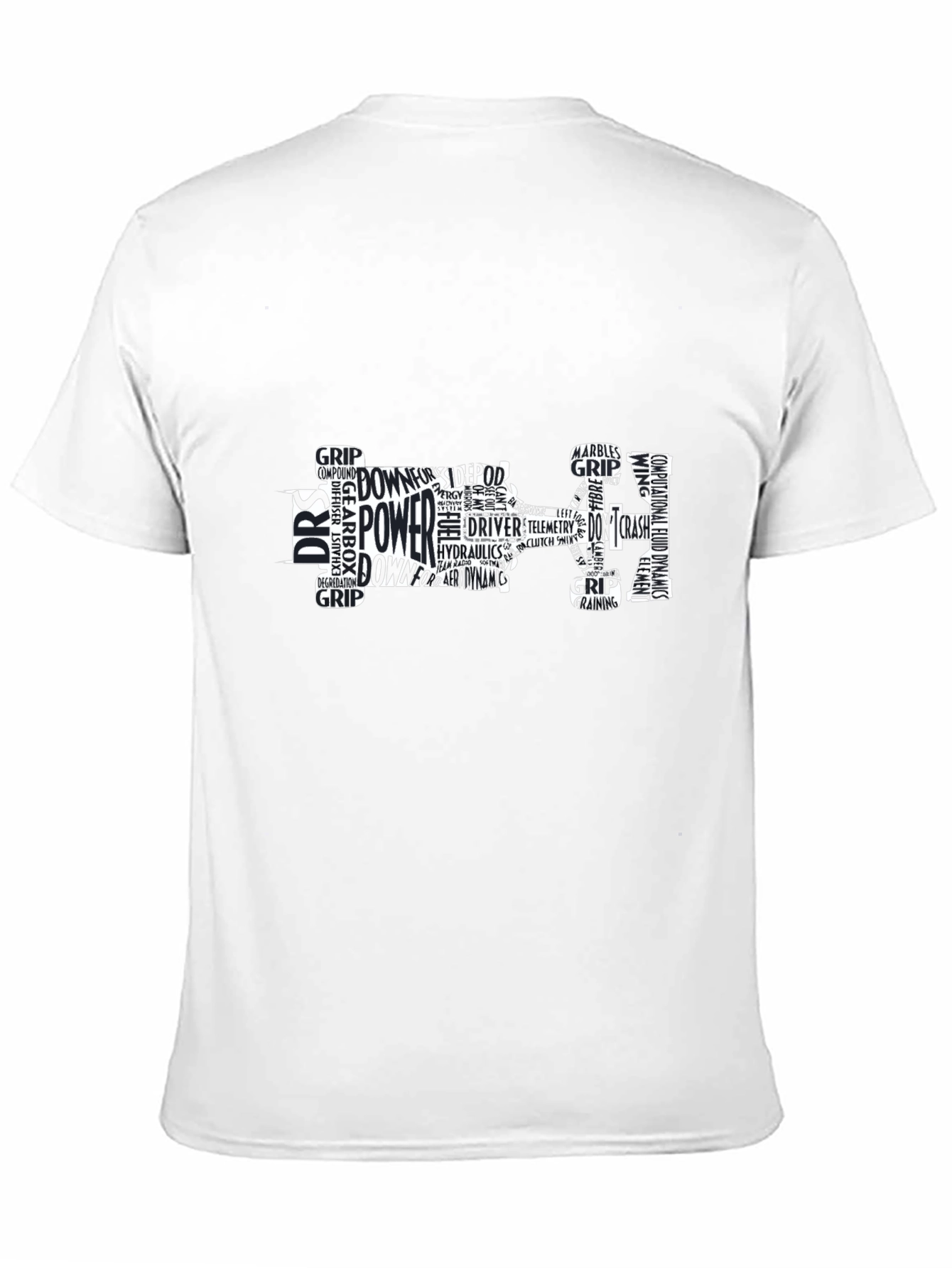 Formula 1 Word Art T-Shirt