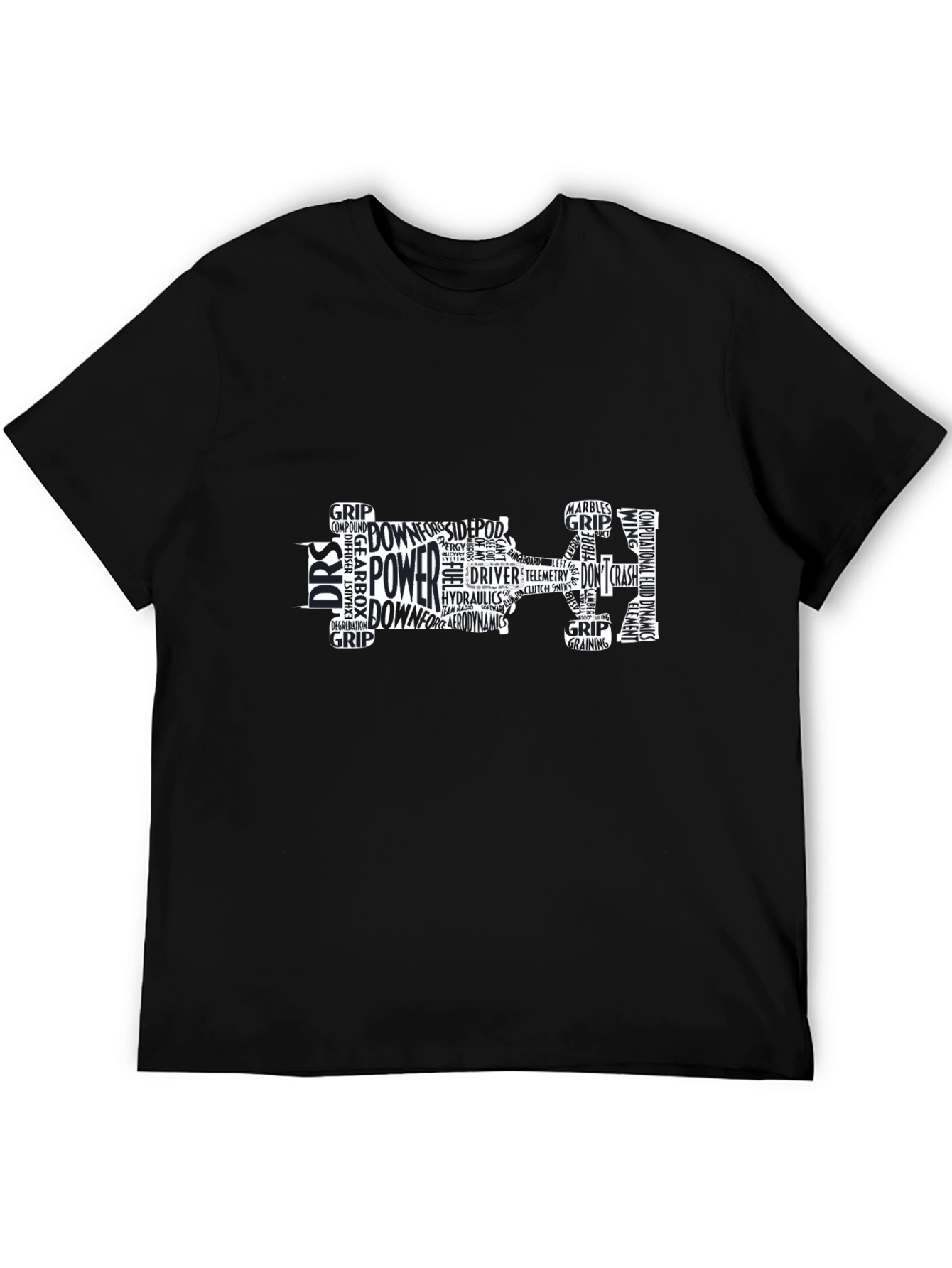 Formula 1 Word Art T-Shirt