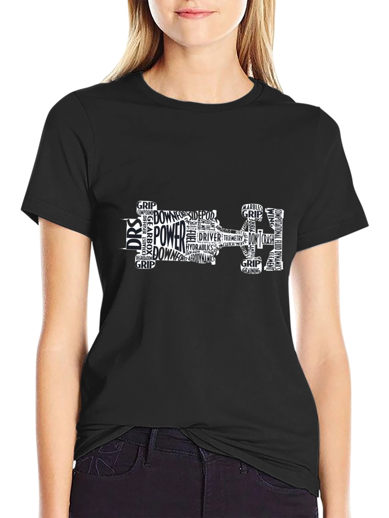 Formula 1 Word Art T-Shirt