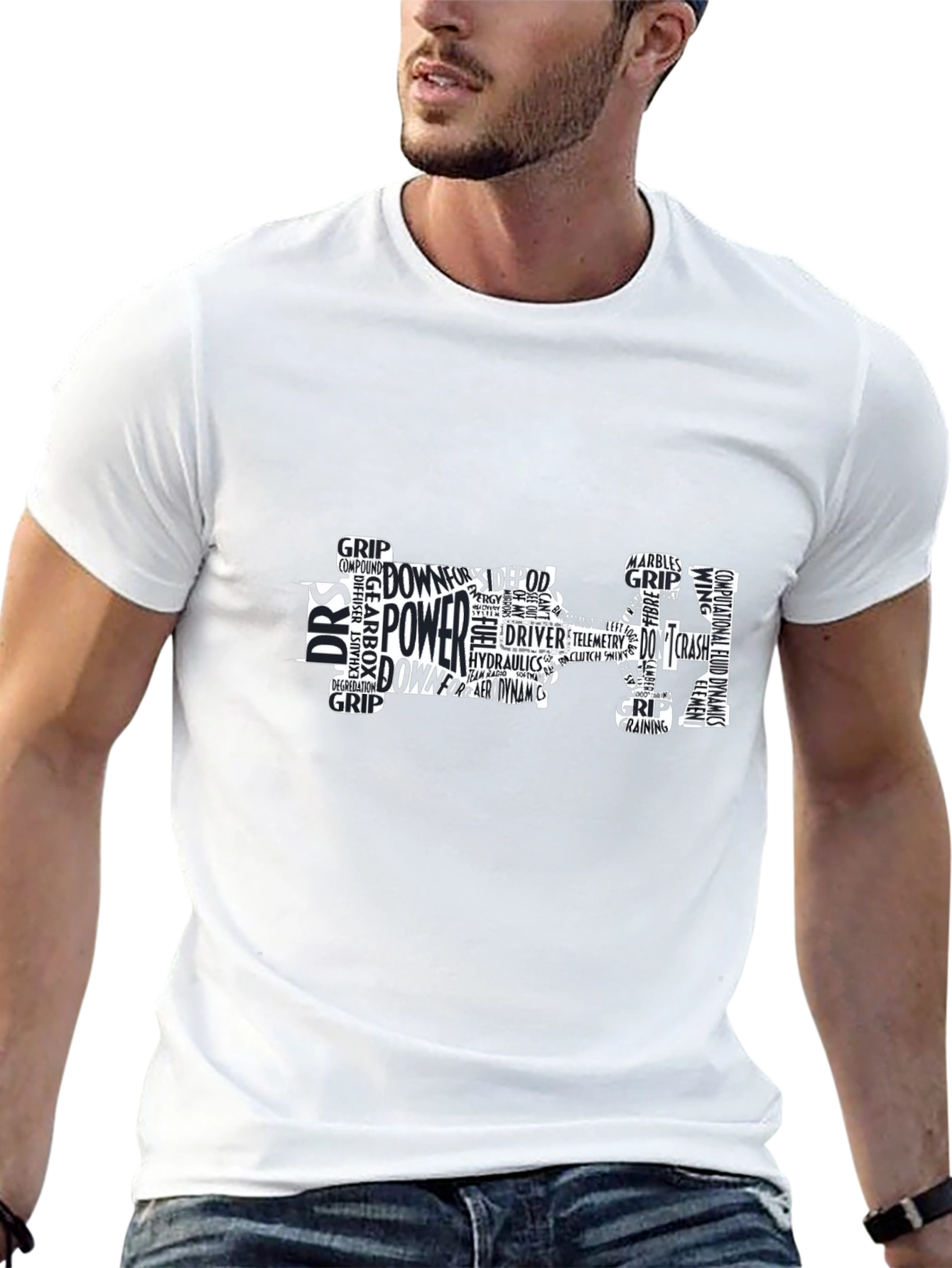 Formula 1 Word Art T-Shirt