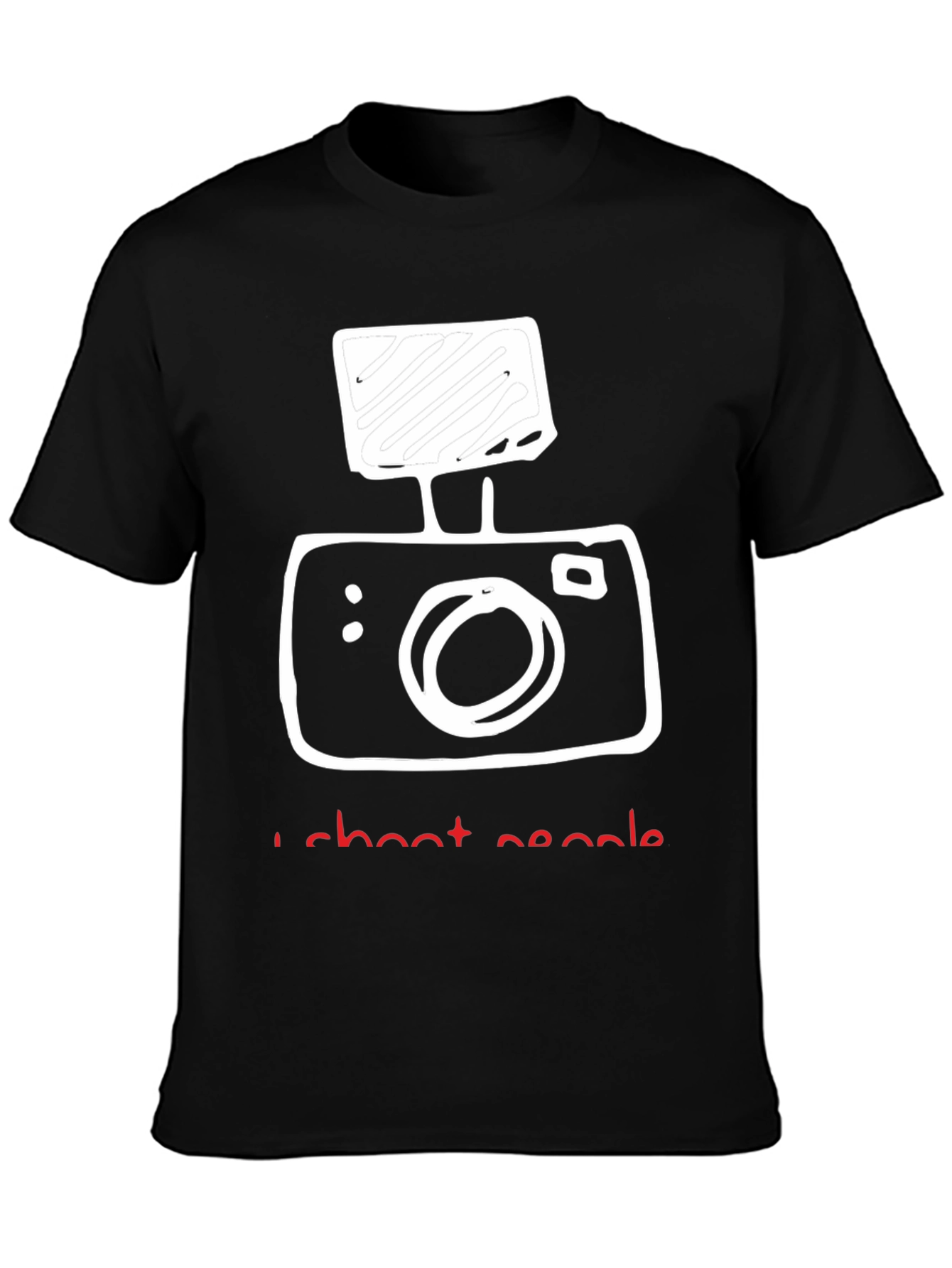 I Shoot People Camera Graphic T-Shirt
