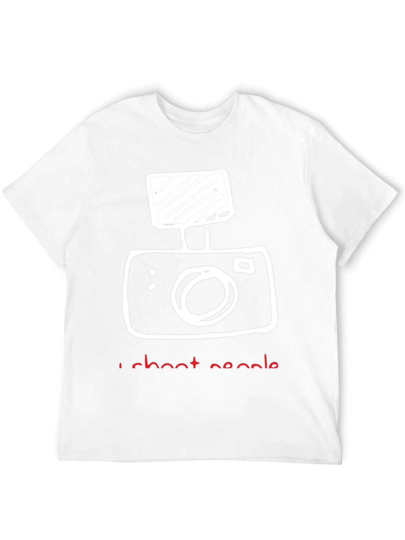 I Shoot People Camera Graphic T-Shirt
