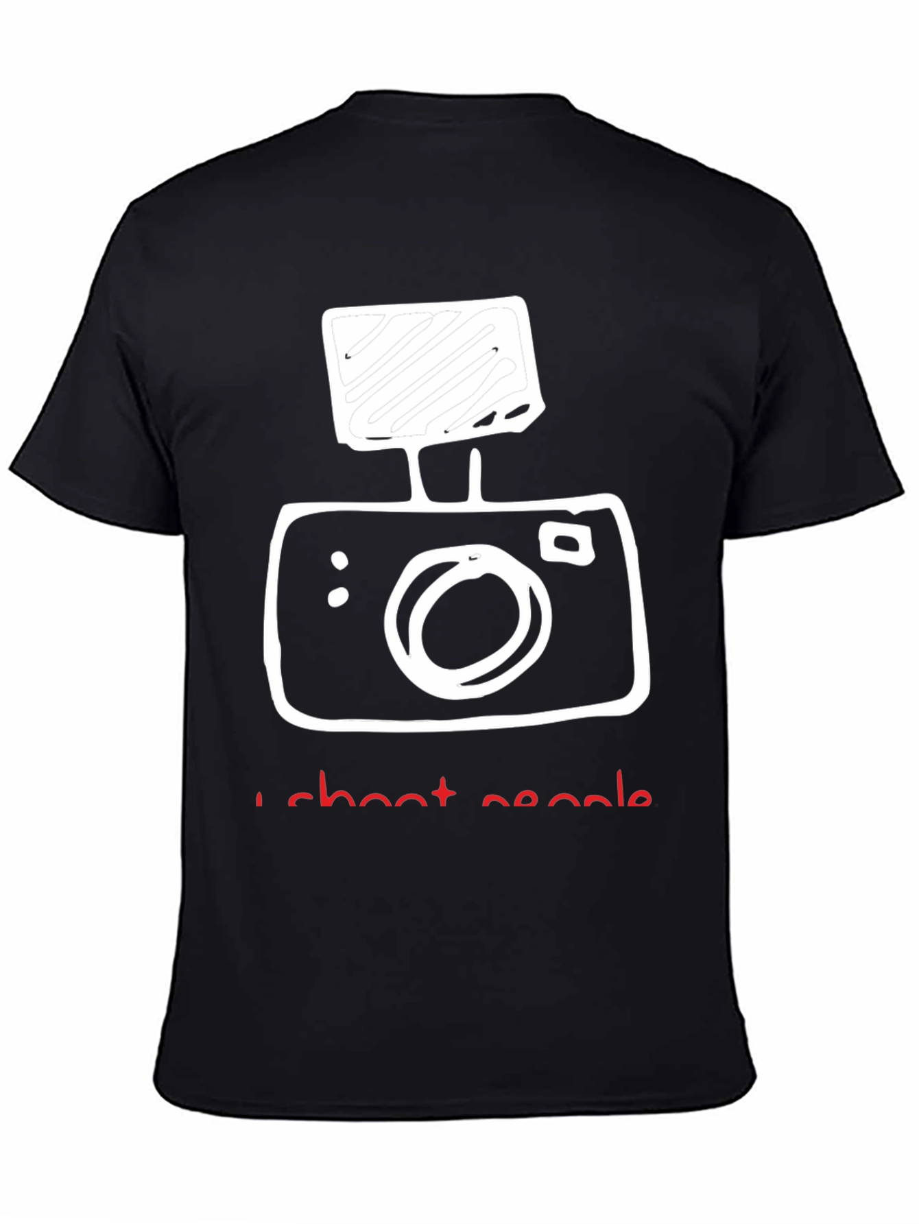 I Shoot People Camera Graphic T-Shirt