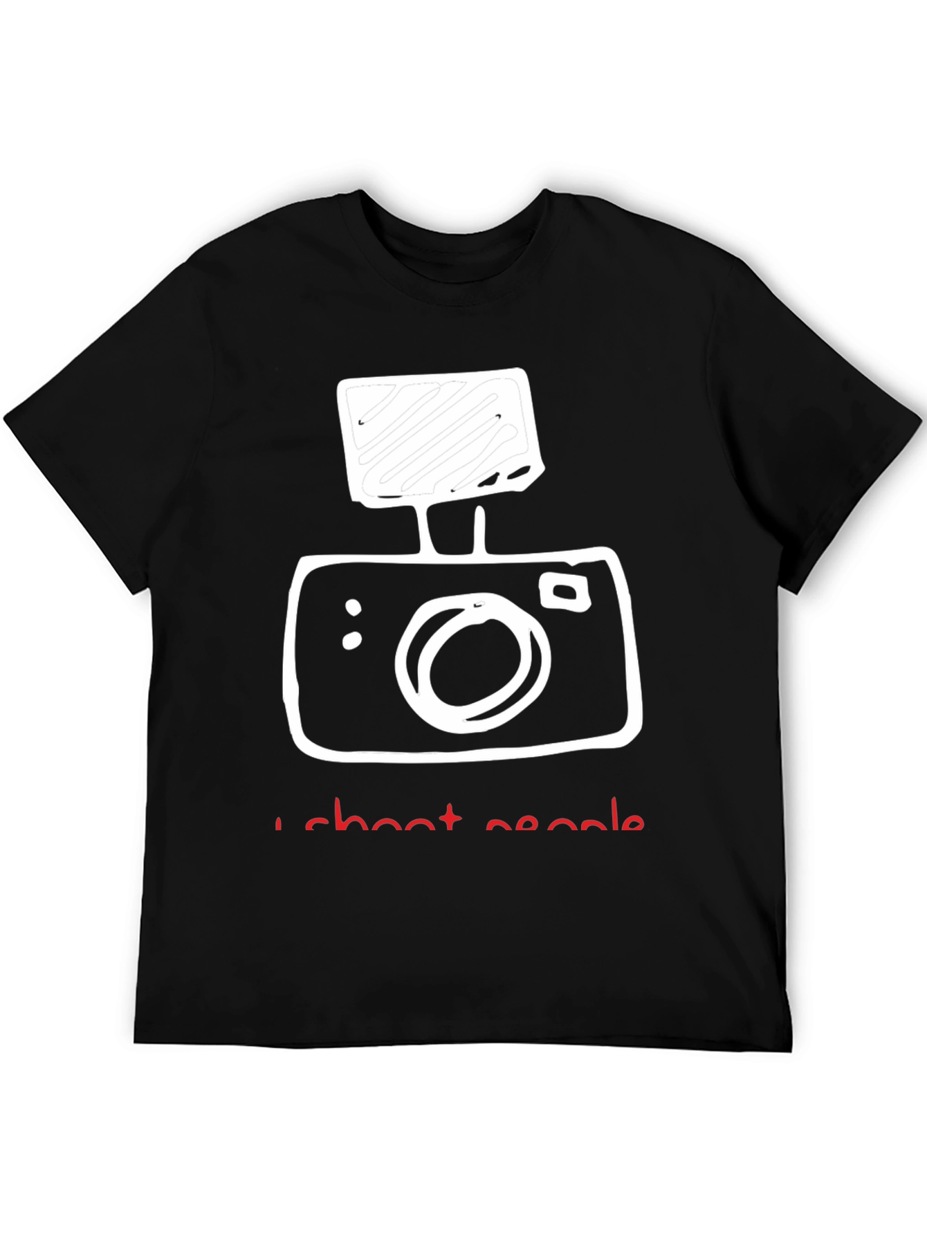 I Shoot People Camera Graphic T-Shirt