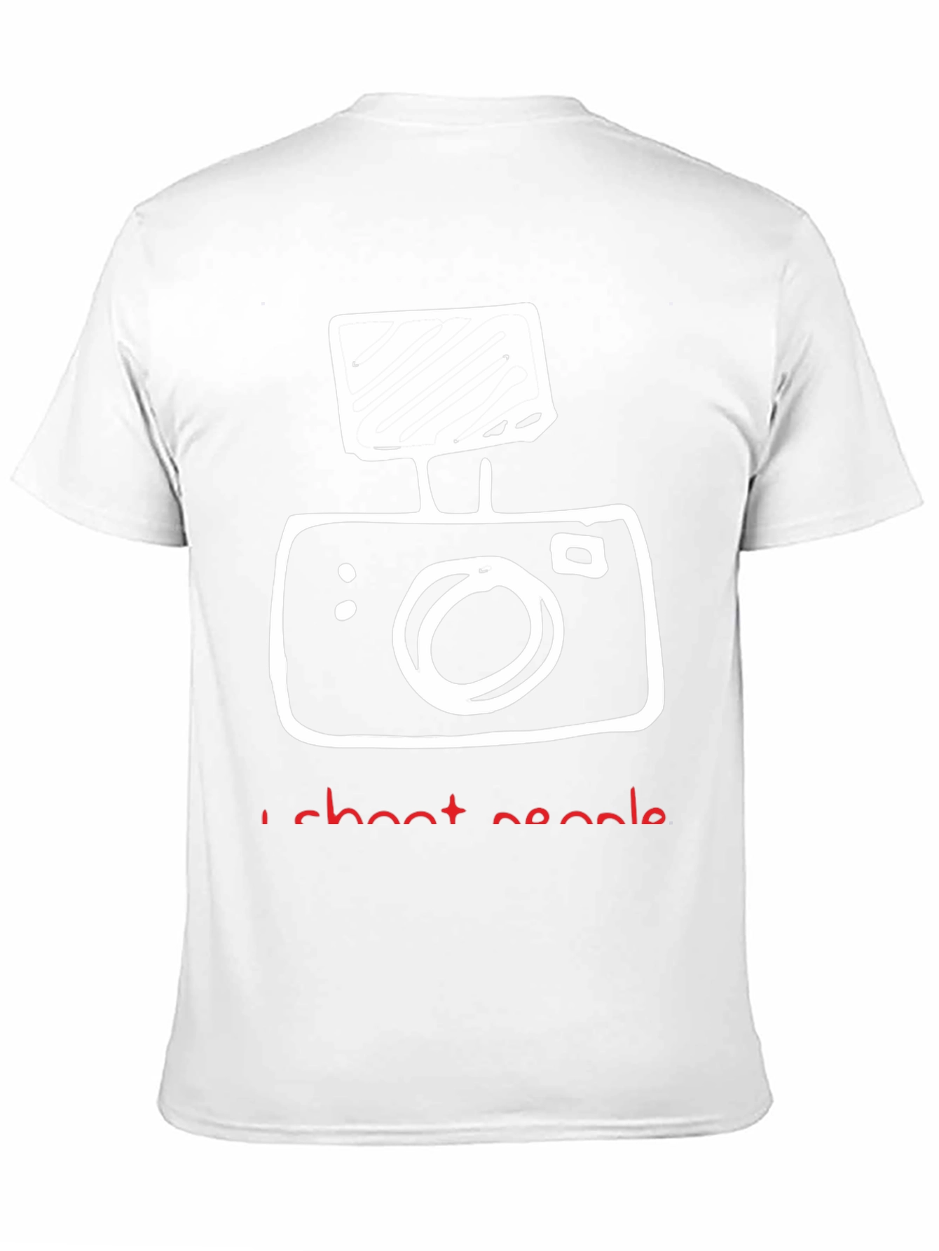 I Shoot People Camera Graphic T-Shirt