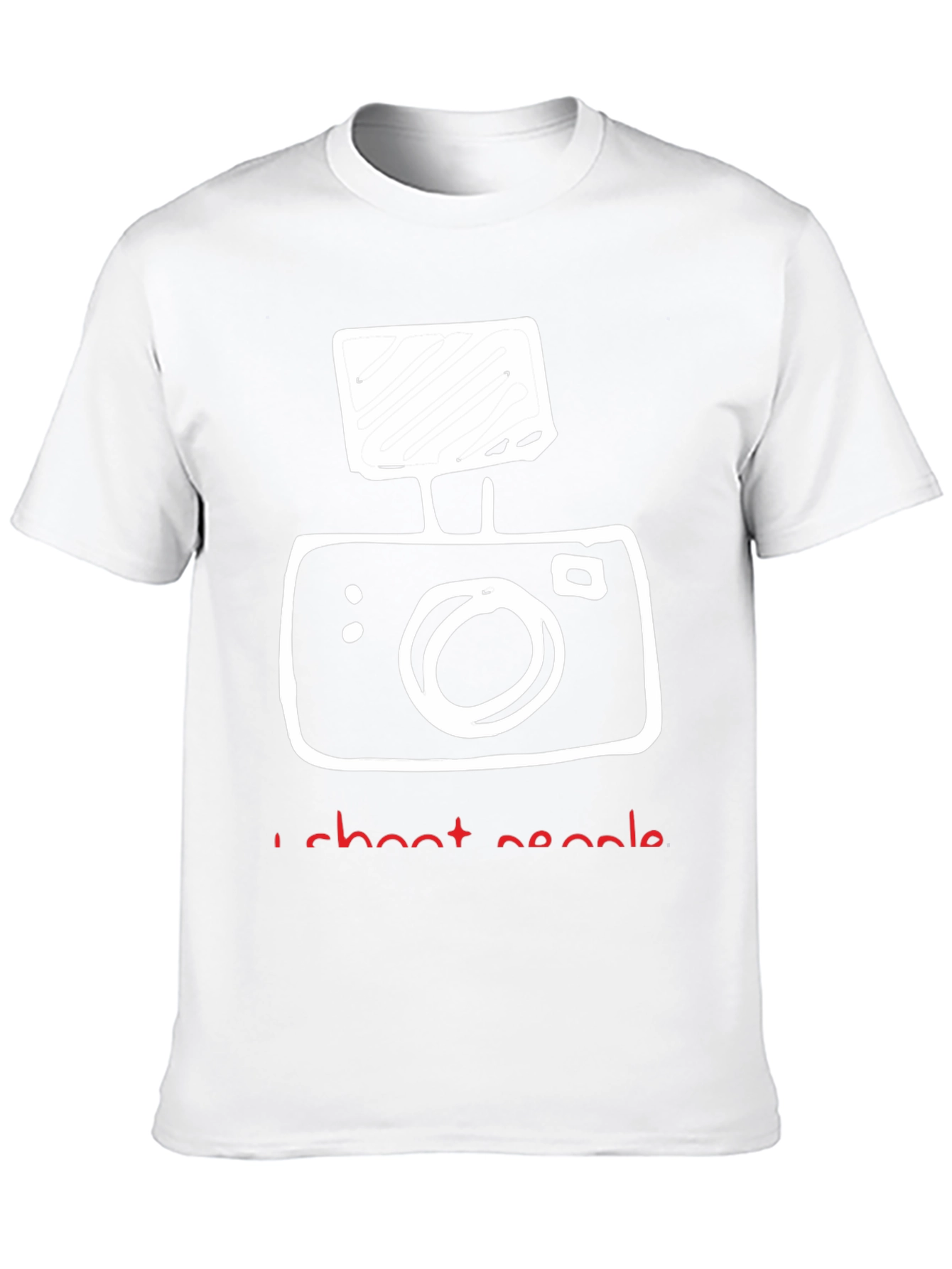 I Shoot People Camera Graphic T-Shirt