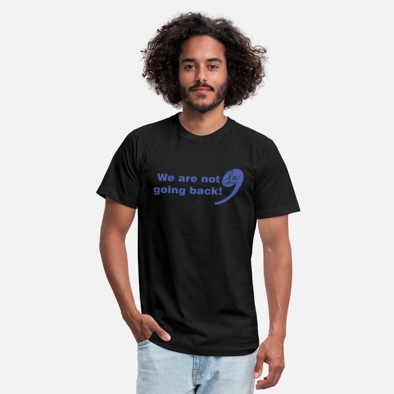 We are not going back comma la Kamala Harris 2024
