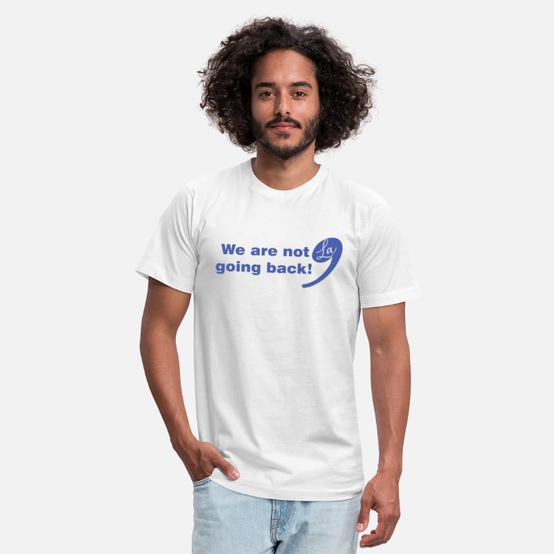 We are not going back comma la Kamala Harris 2024
