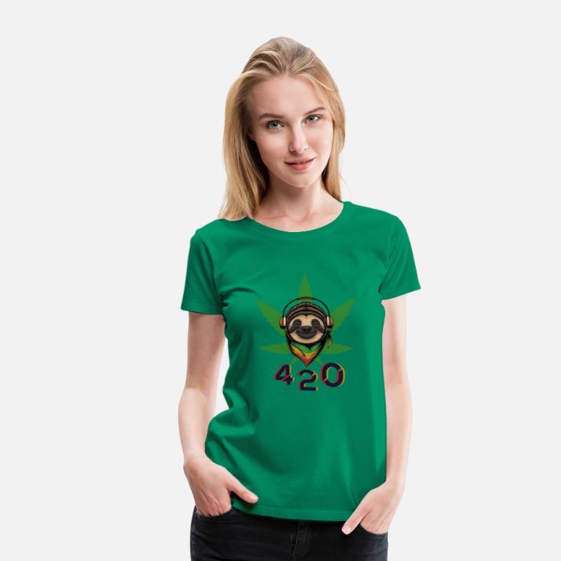Weed Marjuana sloth 420 pro cannabis stoner high