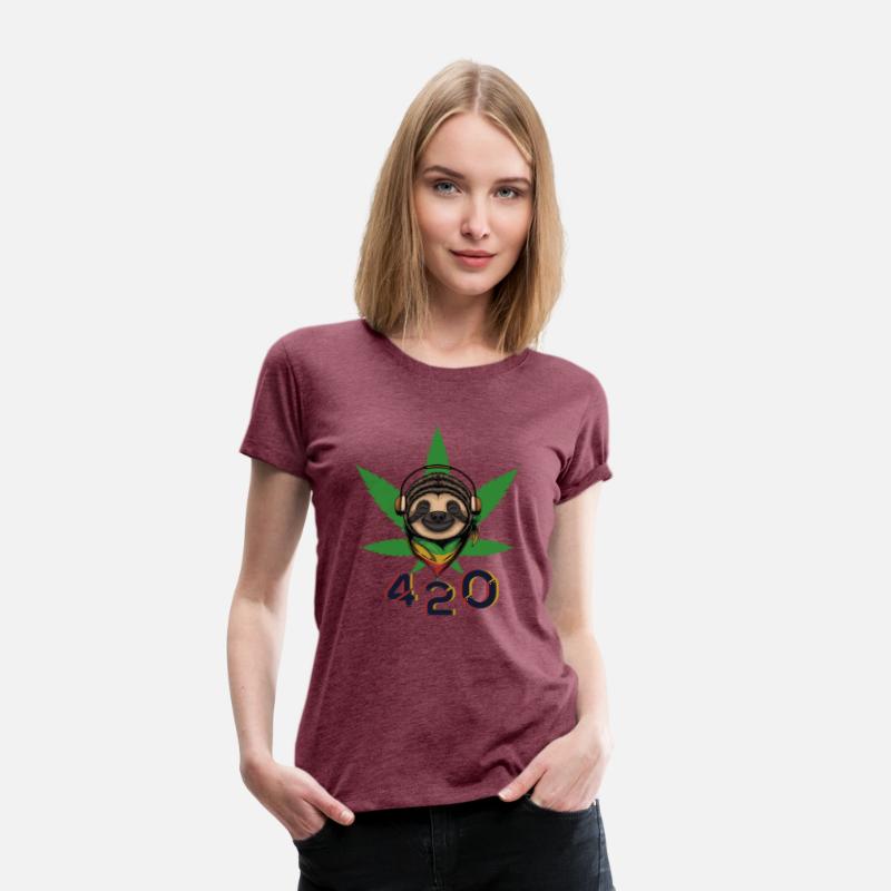 Weed Marjuana sloth 420 pro cannabis stoner high