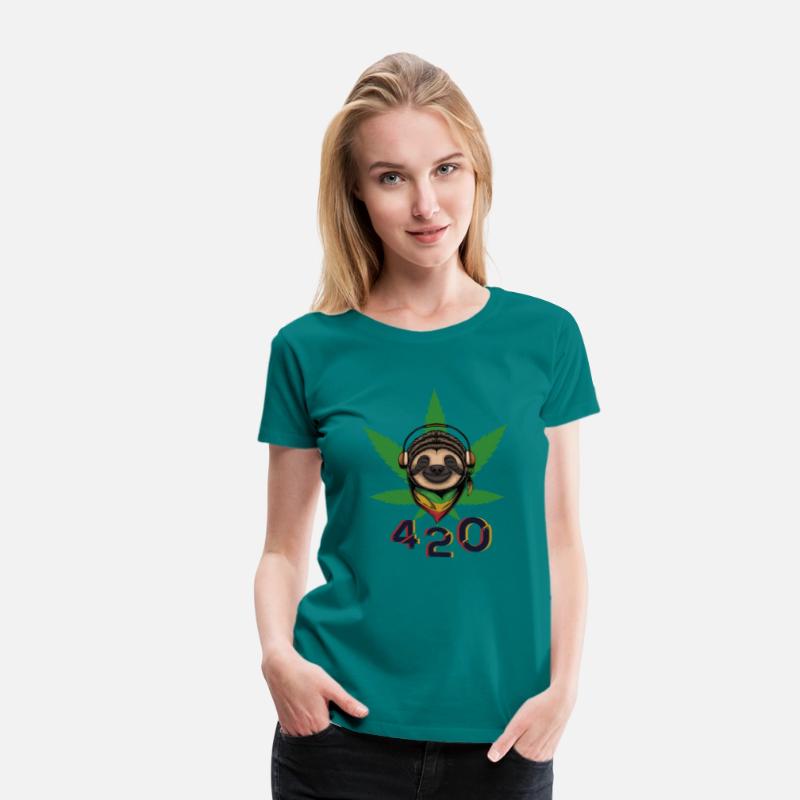 Weed Marjuana sloth 420 pro cannabis stoner high