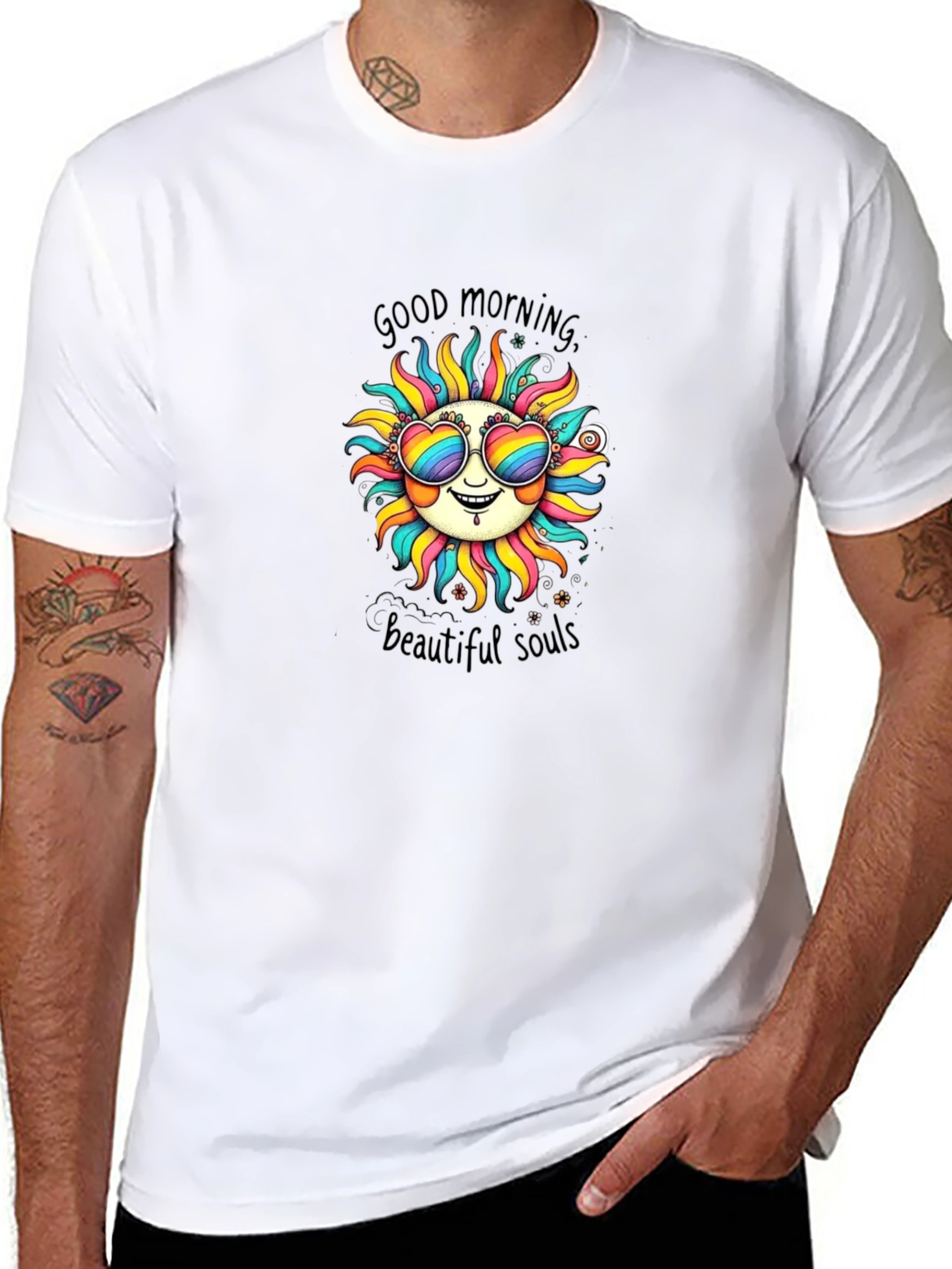 Good Morning Beautiful Souls Graphic Tee