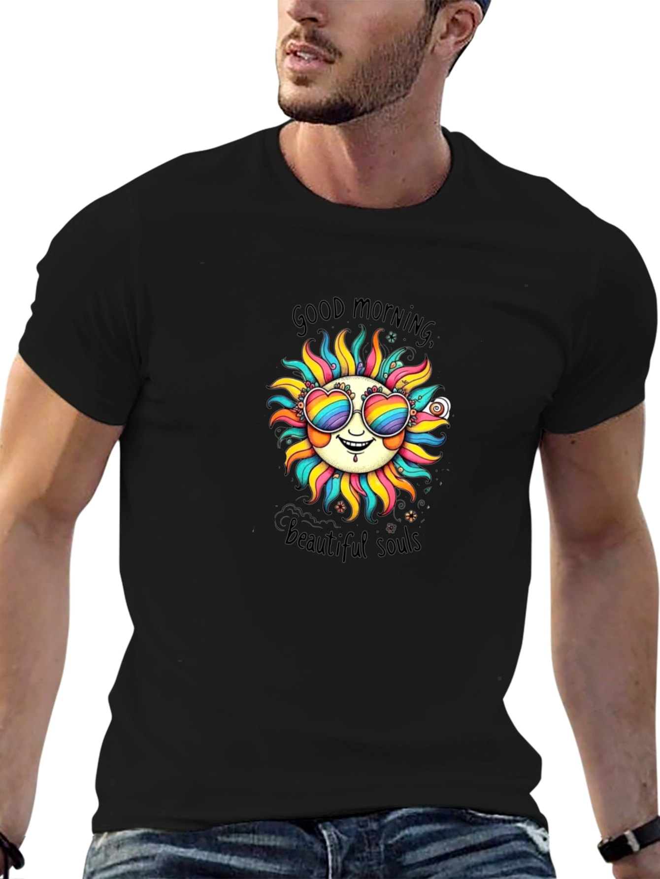 Good Morning Beautiful Souls Graphic Tee