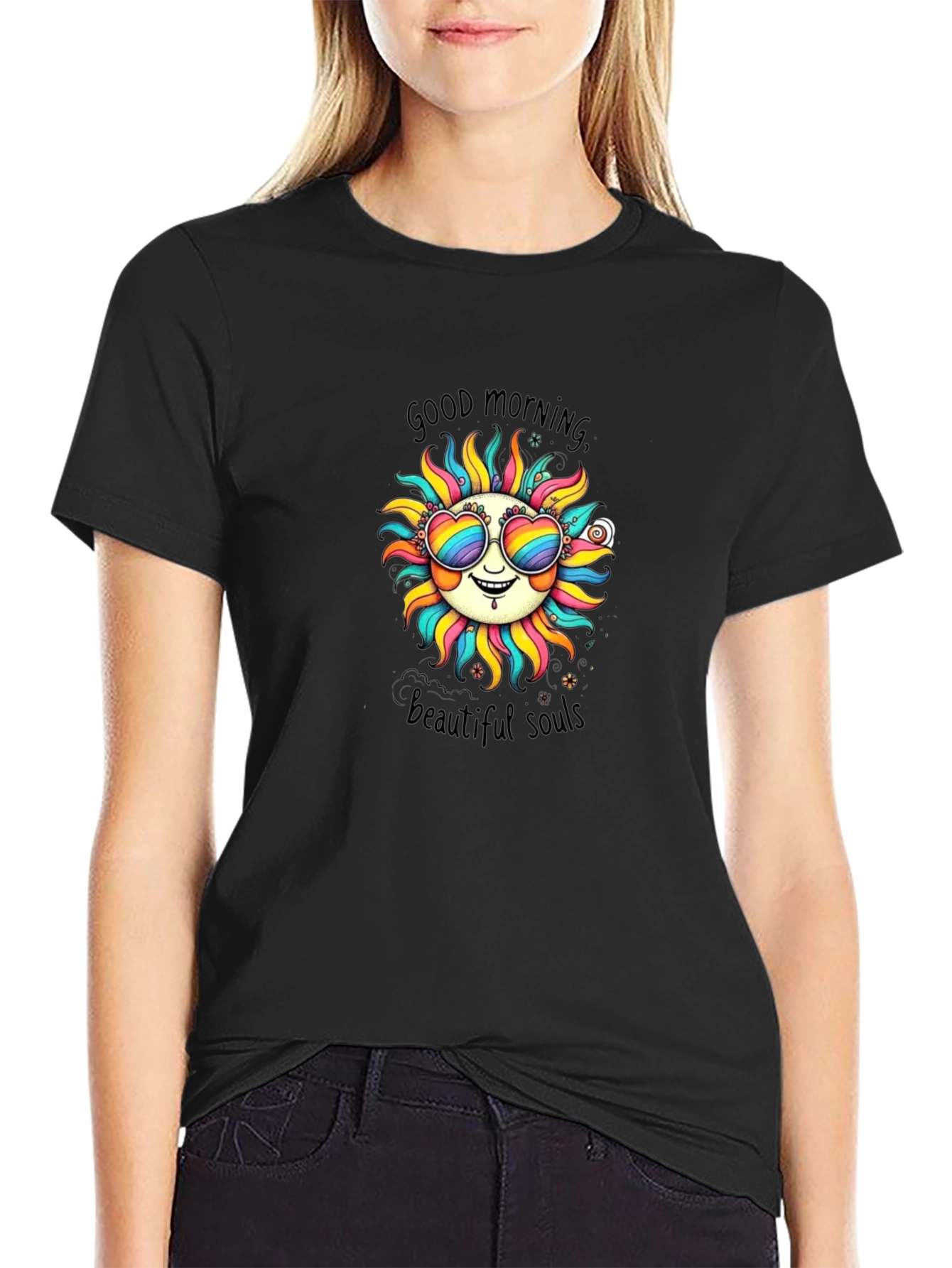 Good Morning Beautiful Souls Graphic Tee