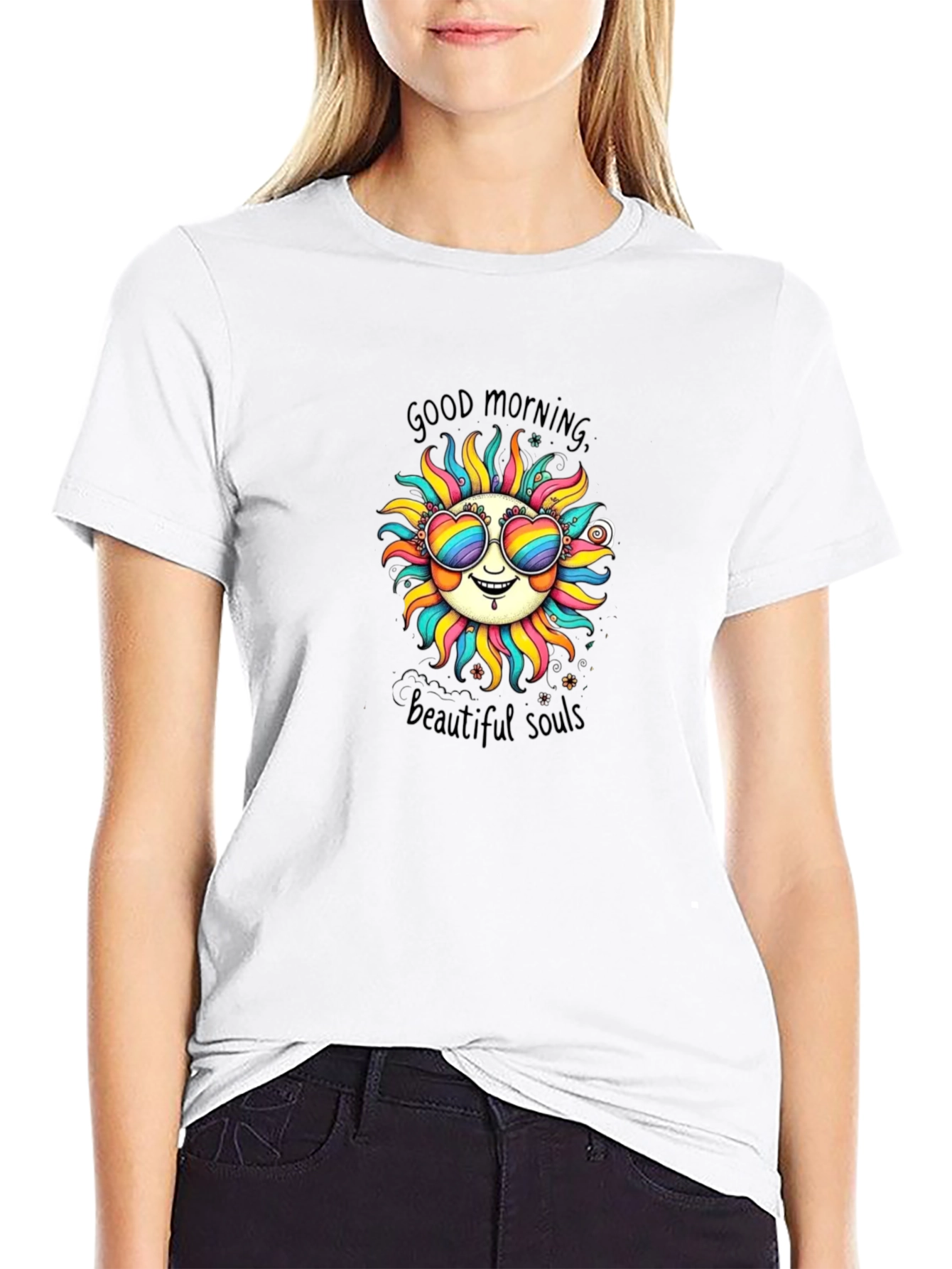Good Morning Beautiful Souls Graphic Tee