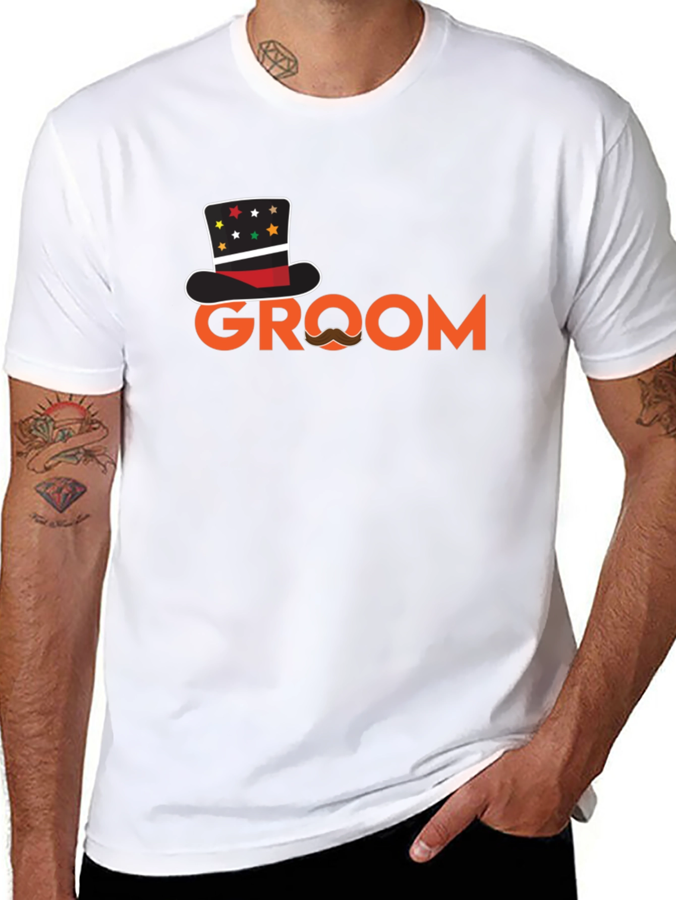 Groom Graphic Tee - Stylish Wedding Apparel
