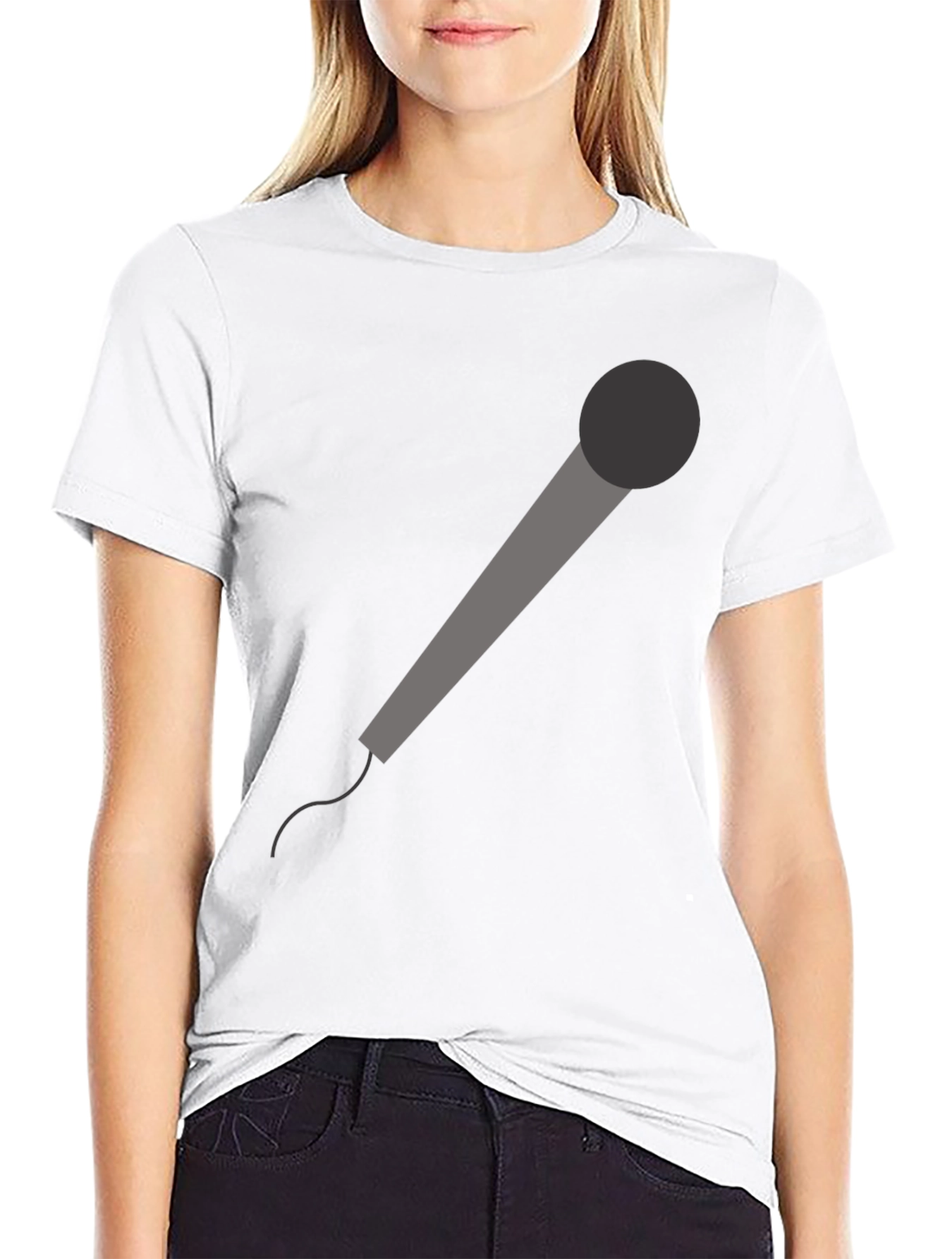 Microphone Graphic T-Shirt