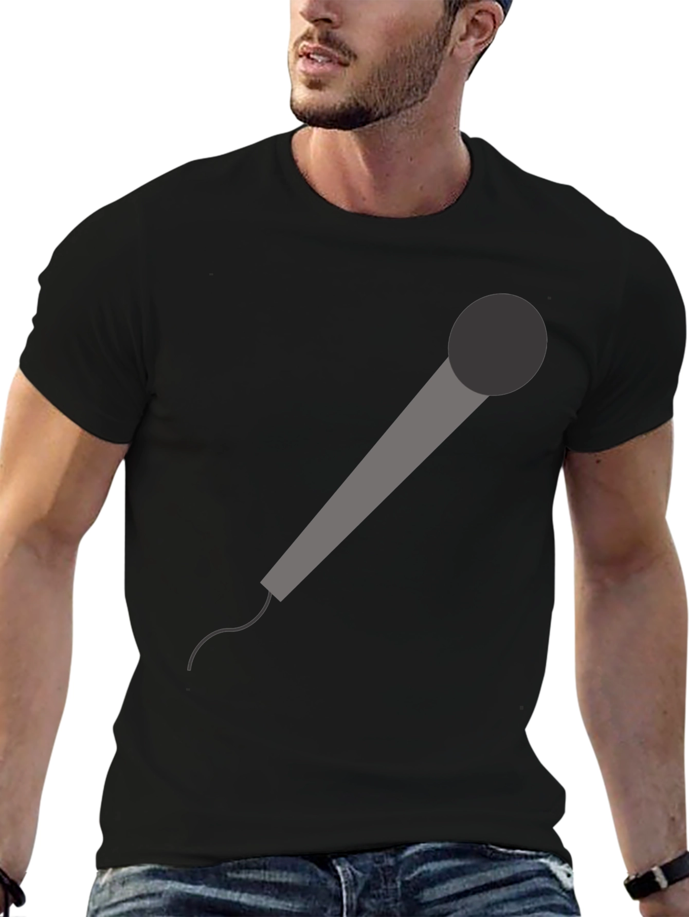 Microphone Graphic T-Shirt