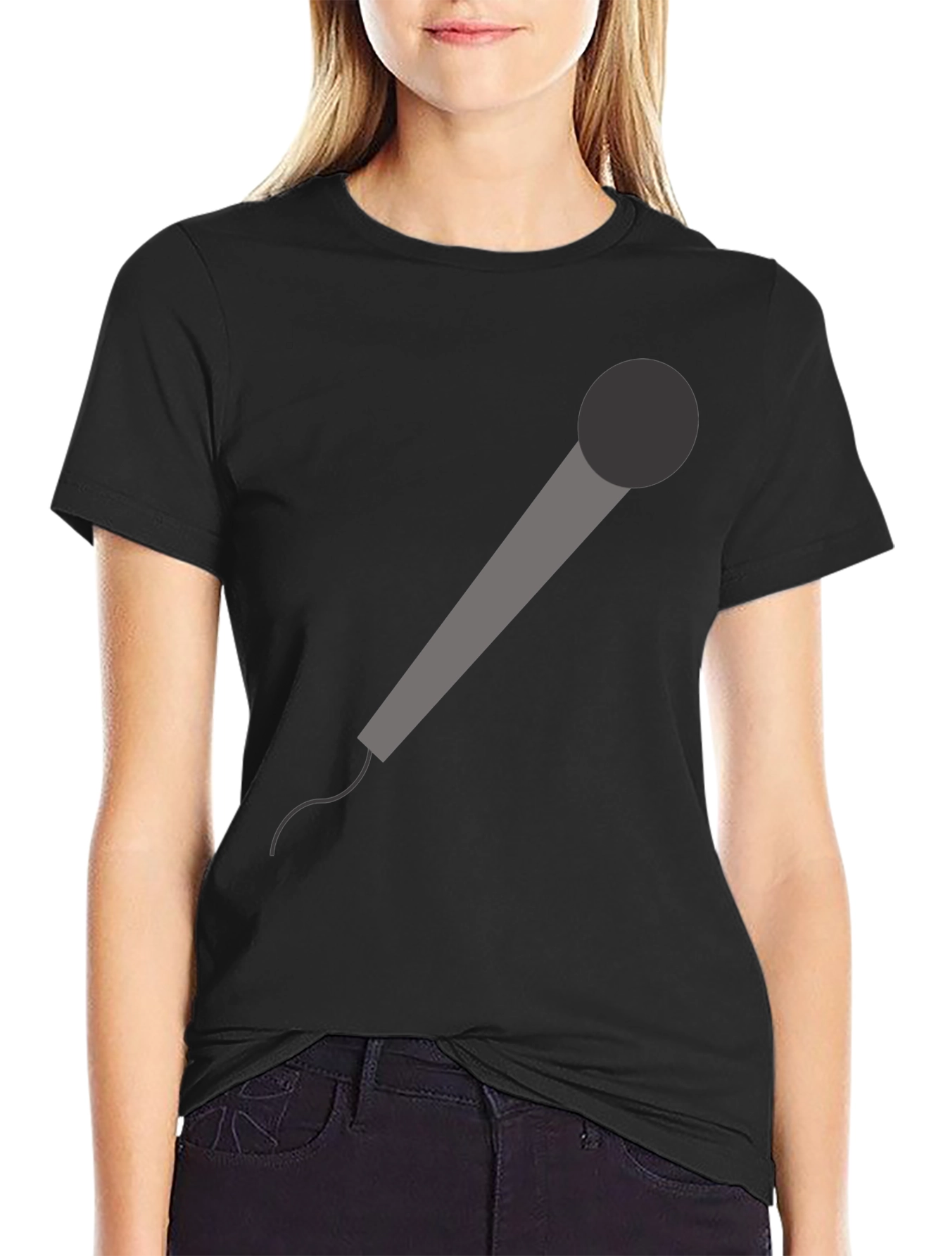 Microphone Graphic T-Shirt