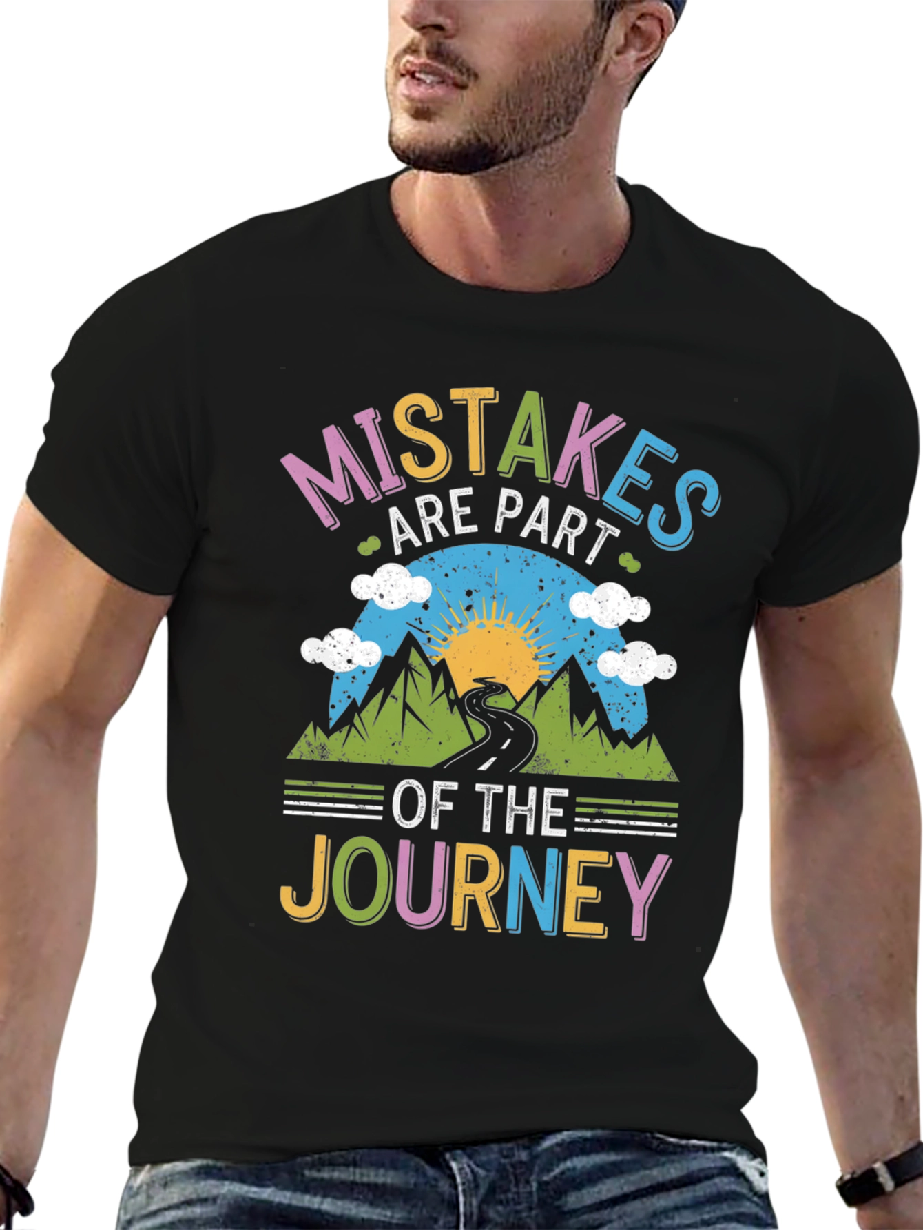 Mistakes Are Part of the Journey Graphic Tee