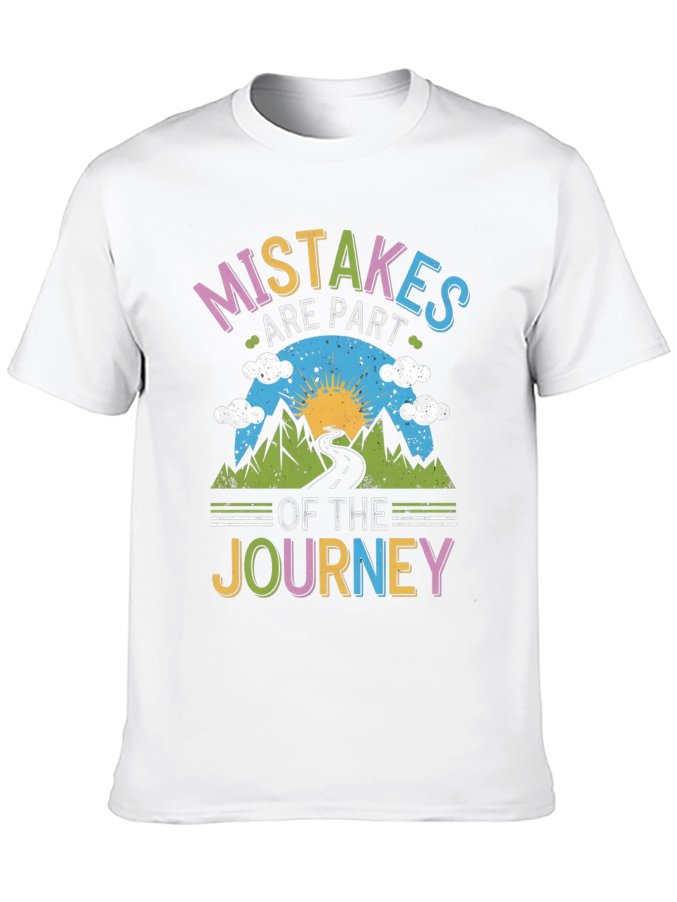 Mistakes Are Part of the Journey Graphic Tee