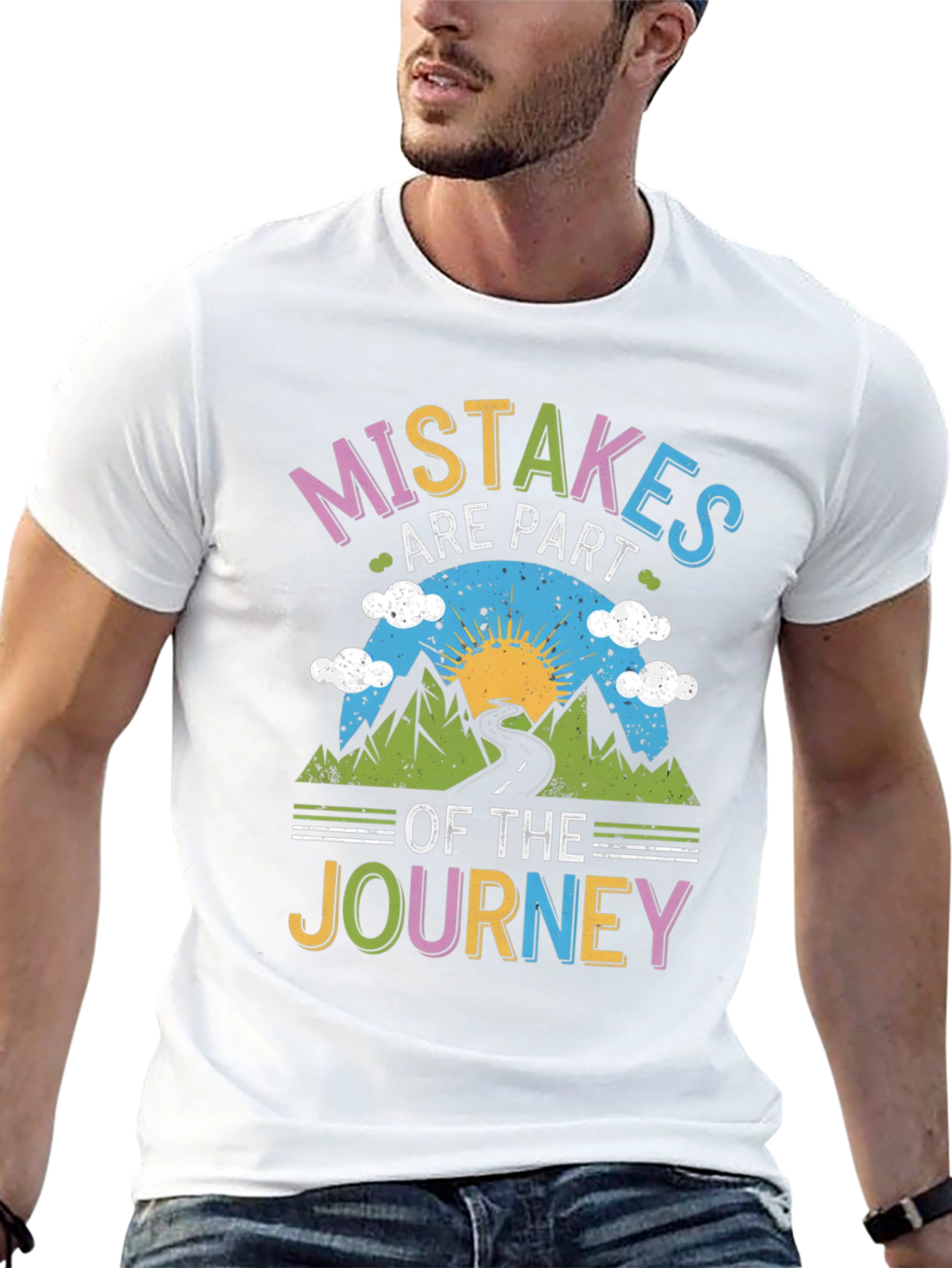 Mistakes Are Part of the Journey Graphic Tee