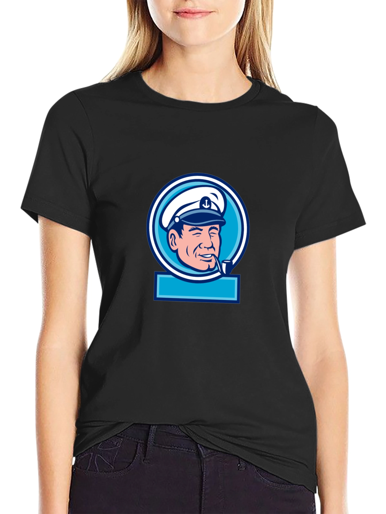 Nautical Captain Graphic T-Shirt