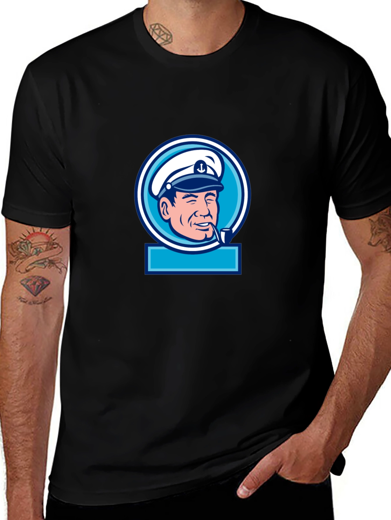 Nautical Captain Graphic T-Shirt