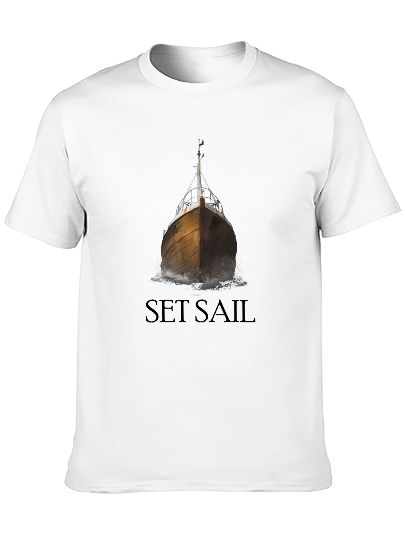 Set Sail T-Shirt: Nautical Adventure Apparel