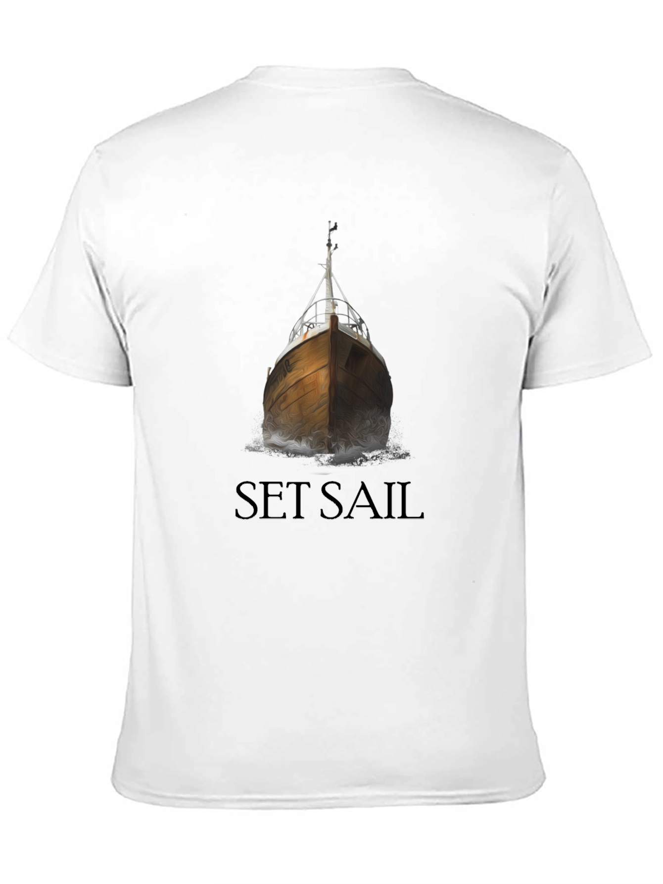 Set Sail T-Shirt: Nautical Adventure Apparel