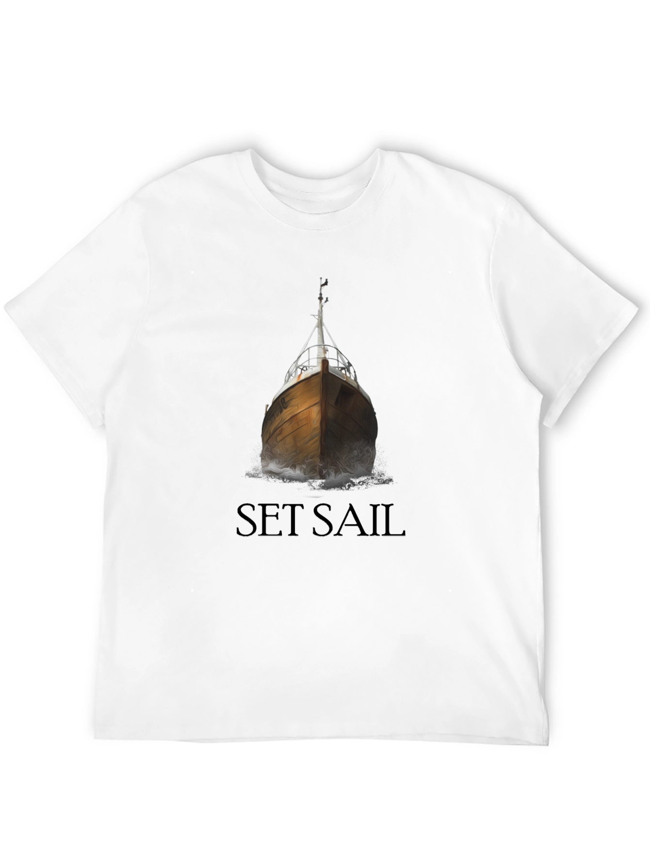Set Sail T-Shirt: Nautical Adventure Apparel
